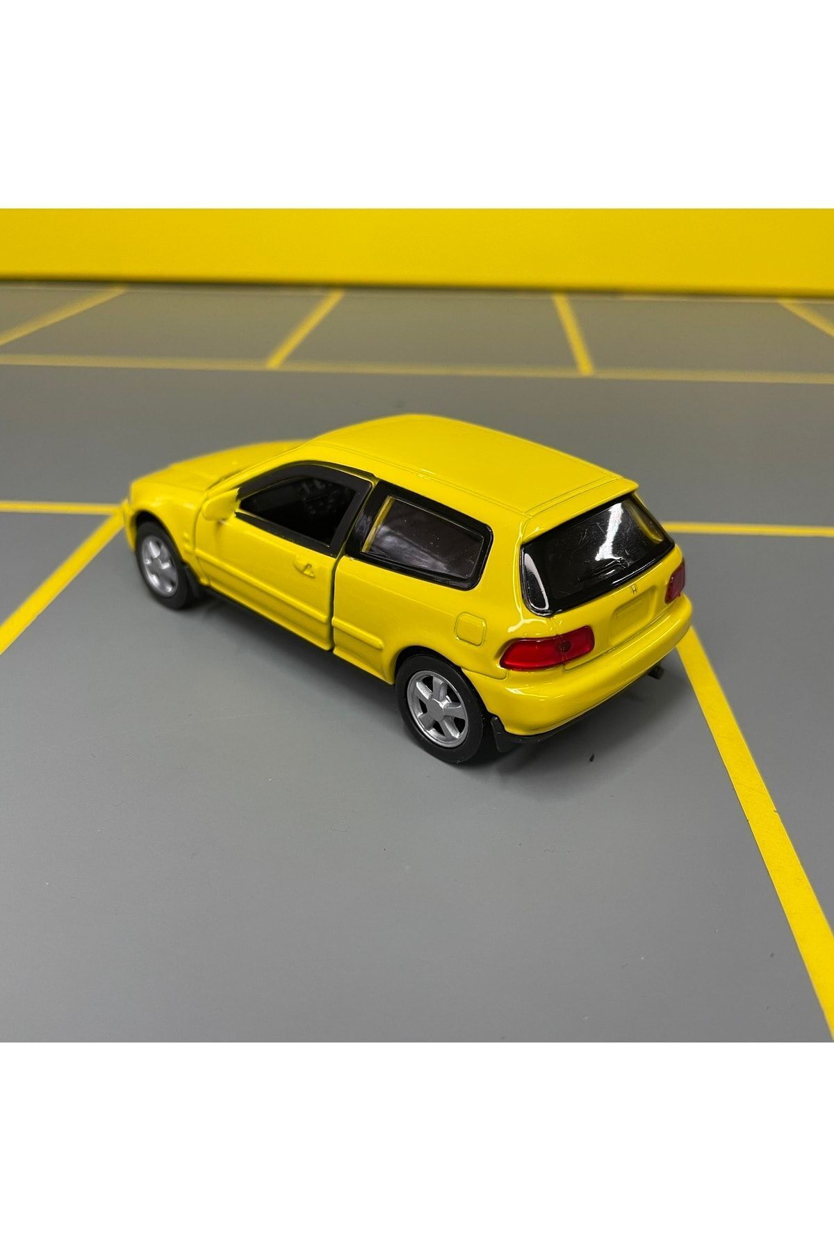 مدل خودرو HONDA CIVIC EG6 1 36 SCALE DIECAST METAL MODEL CAR TOY PULL DROP اورجینال WELLY