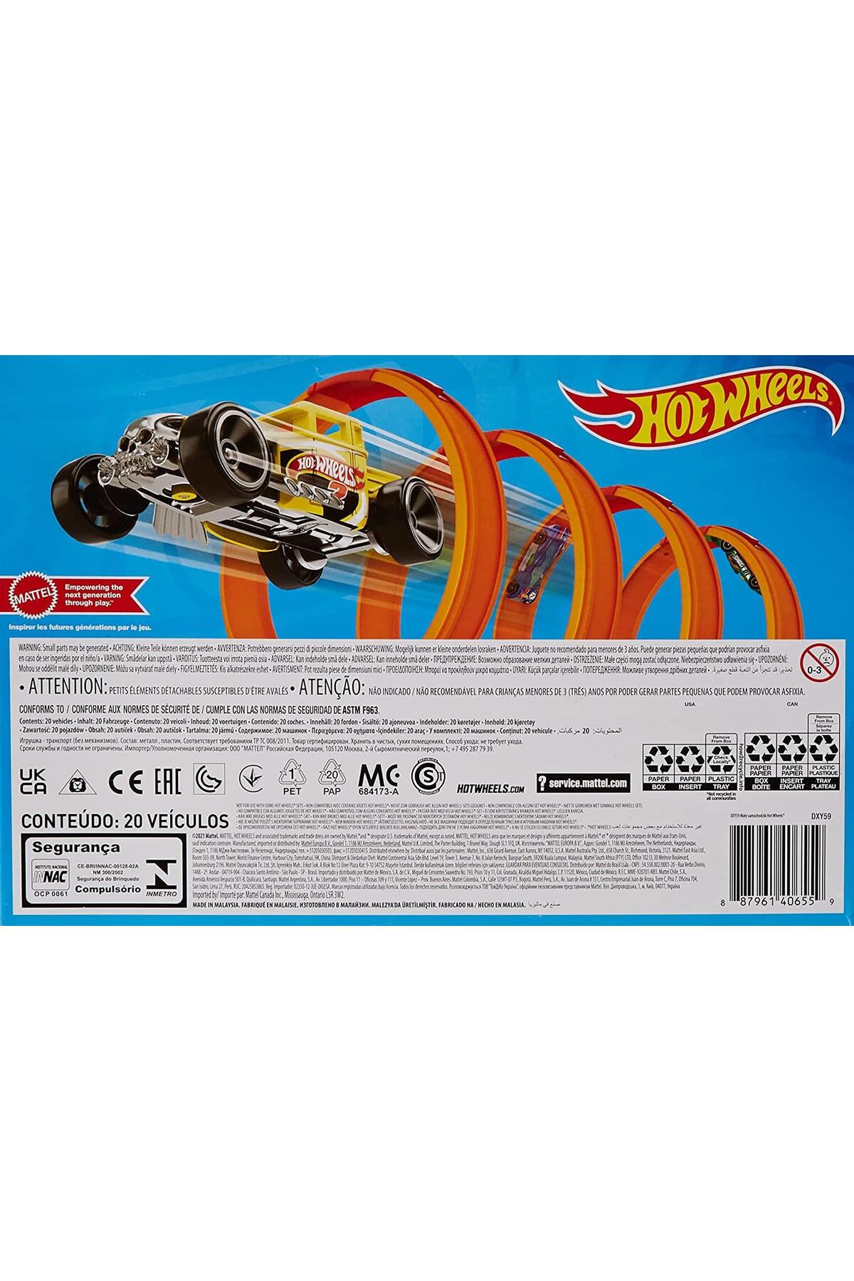 ماشین اسباب بازی ® 20 مجموعه DXY59 هات ویلز اورجینال HOT WHEELS