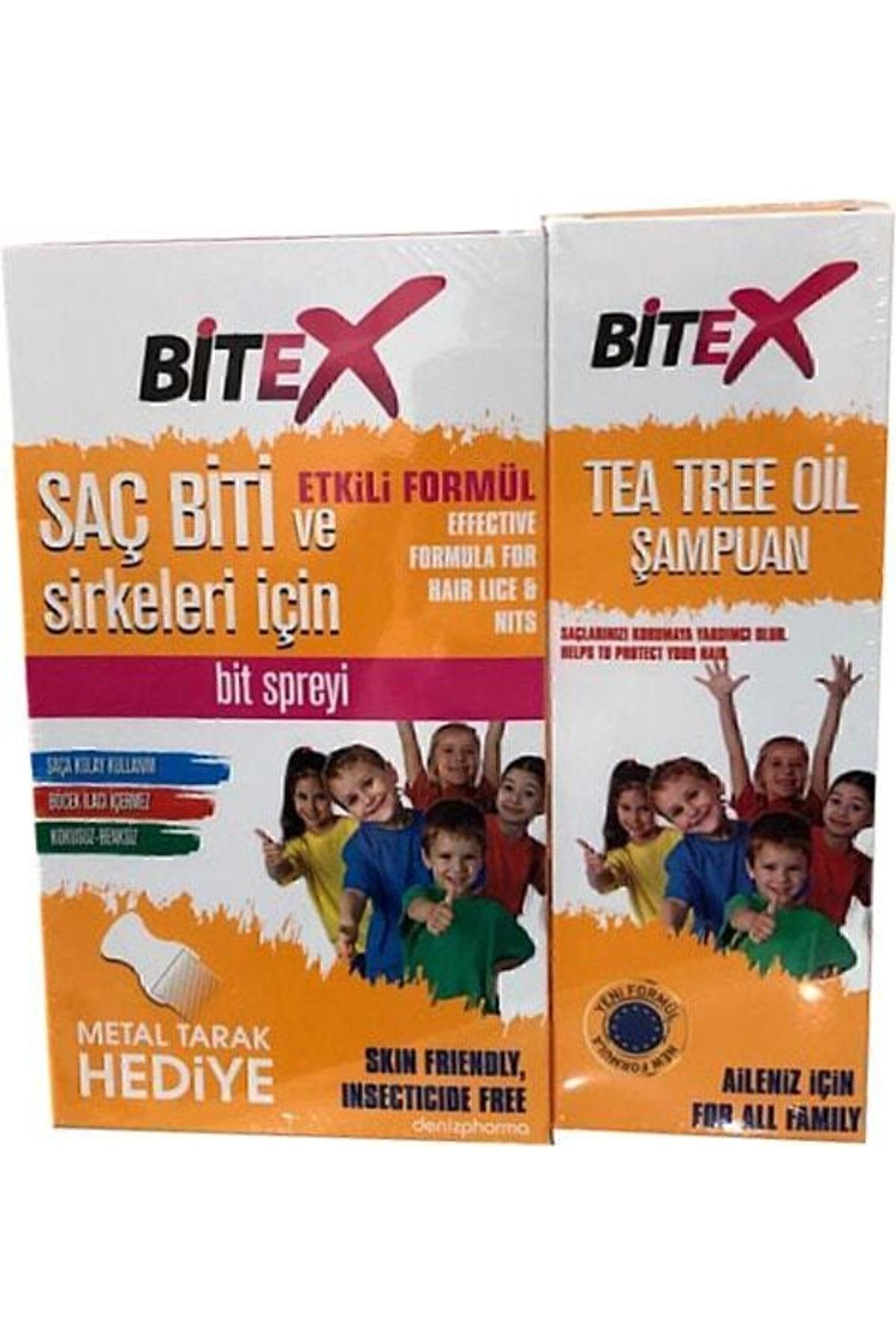 شامپو و اسپری مو 100 میلی لیتر با شانه استیل مناسب برای همه جنسیت ها Bitex