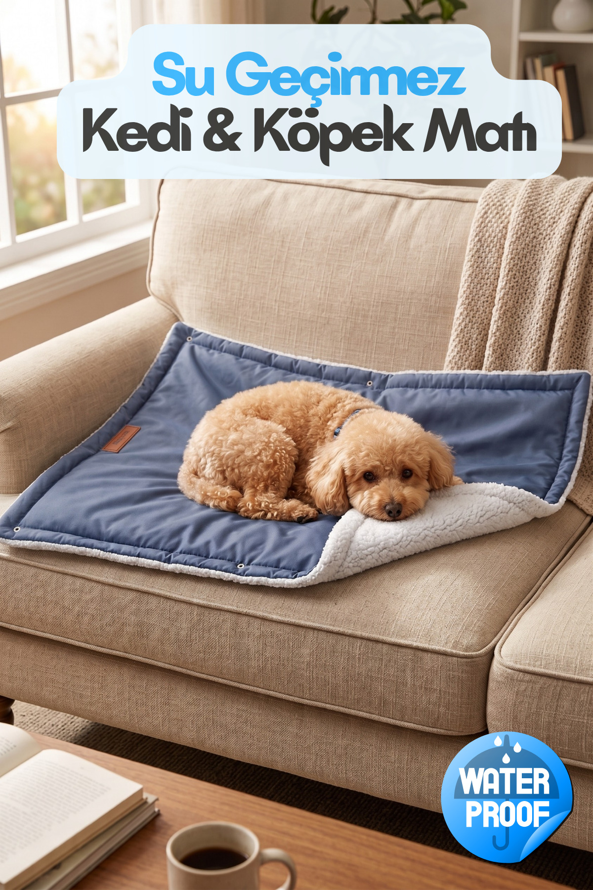 زیرانداز گربه و سگ جونگولیکا پت پروداکتس Jungolica Pet Products مدل JPP96، خاکستری، همراه کیف حمل