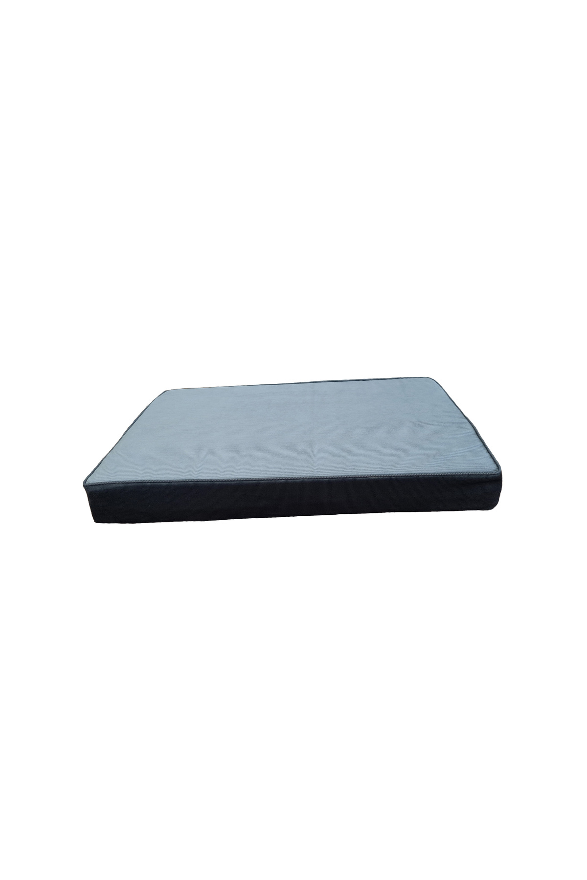 تخت گربه و سگ پت‌شیل Petshill Viscopet مدل blokflat، فوم بلوکی ویسکو با روکش زیپی خاکستری