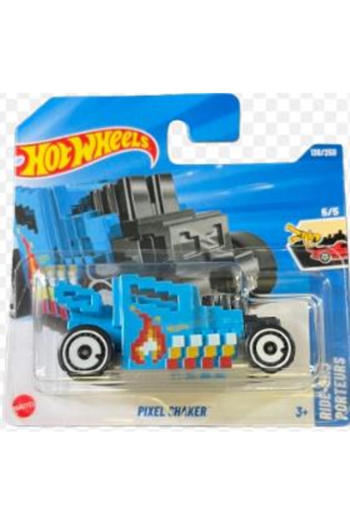 ماشین اسباب بازی چرخ دستی‌های تکی PIXEL SHAKER JBB54 RIDE ONS از ترکیه HOT WHEELS