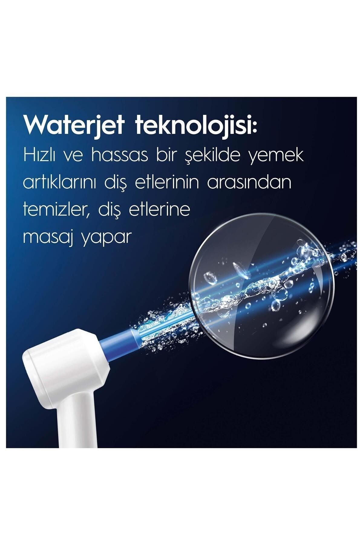Oral-B مرکز بهداشت دهانی دوش دهانی، 1 عنوان Oxyjet، 1 عنوان Waterget