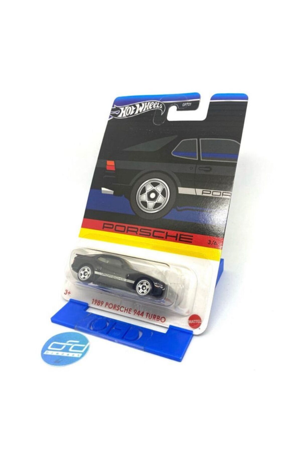 ماشین اسباب بازی پورشه 944 توربو 1989 از ترکیه HOT WHEELS