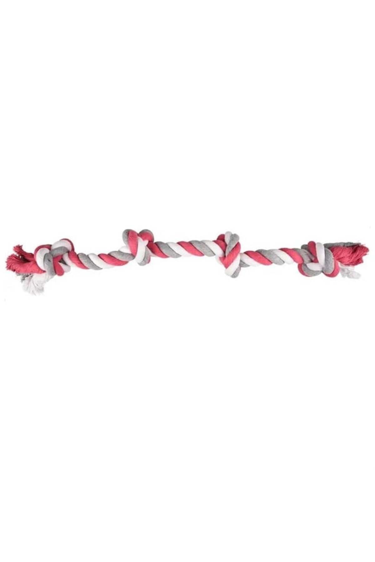 اسباب‌بازی دندانی طنابی سگ ۴ گره، ۶۰ سانتی‌متر فلامینگو Flamingo