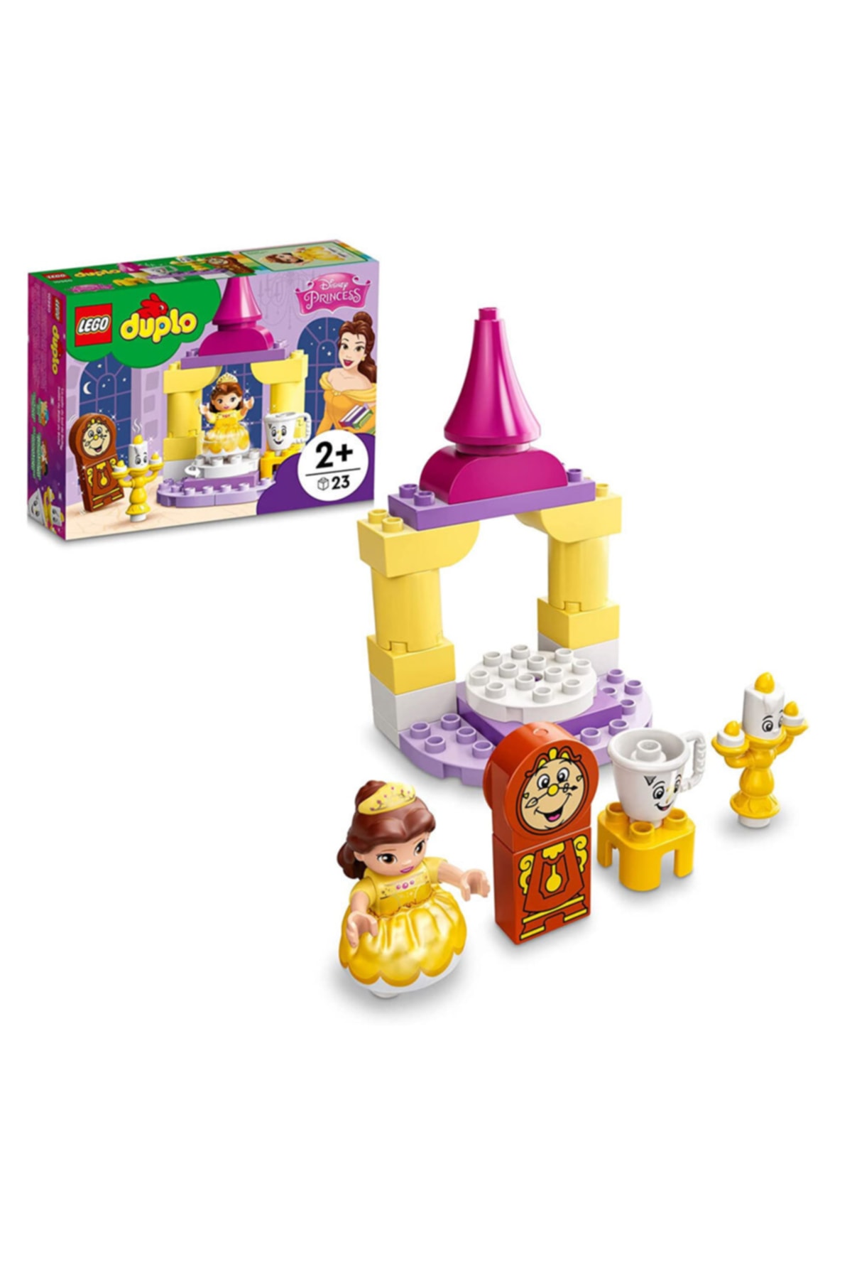 لگو و اسباب بازی های ساخت محور DUPLO DISNEY BELLE IN BALLROOM 10960 اورجینال LEGO