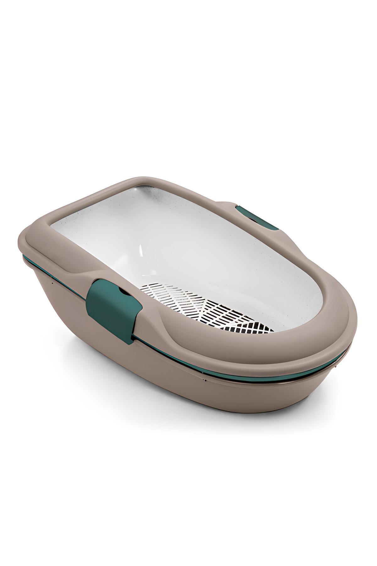 توالت گربه روباز الک‌دار استفان‌پلاست Stefanplast Smart Chic، بژ
