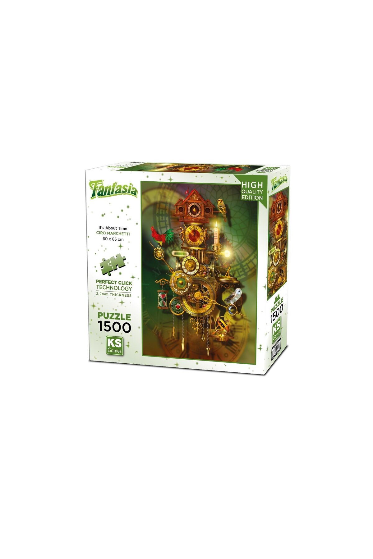 پازل 1500 قطعه ای زمانش است Ks Games