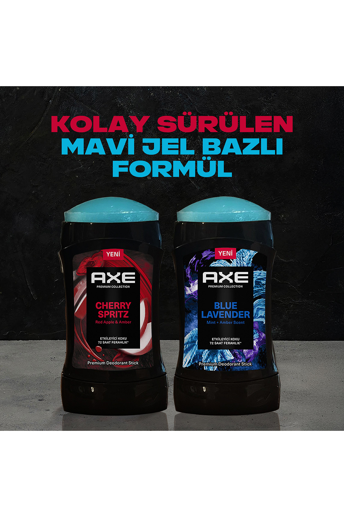 دئودورانت استیک مردانه با رایحه گیلاس Premium Collection حجم 50 میلی لیتر اکس Axe