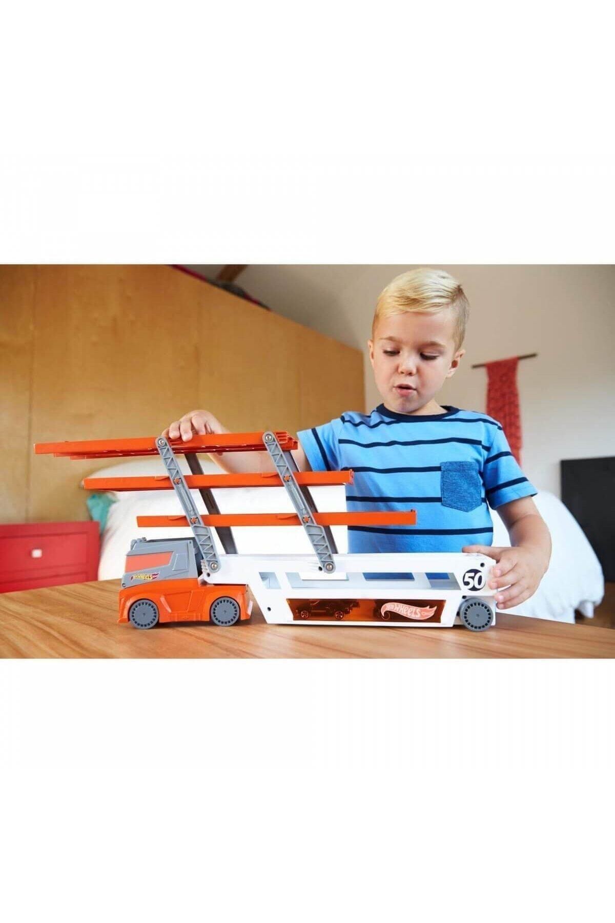ماشین اسباب بازی مگا کامیون اورجینال HOT WHEELS