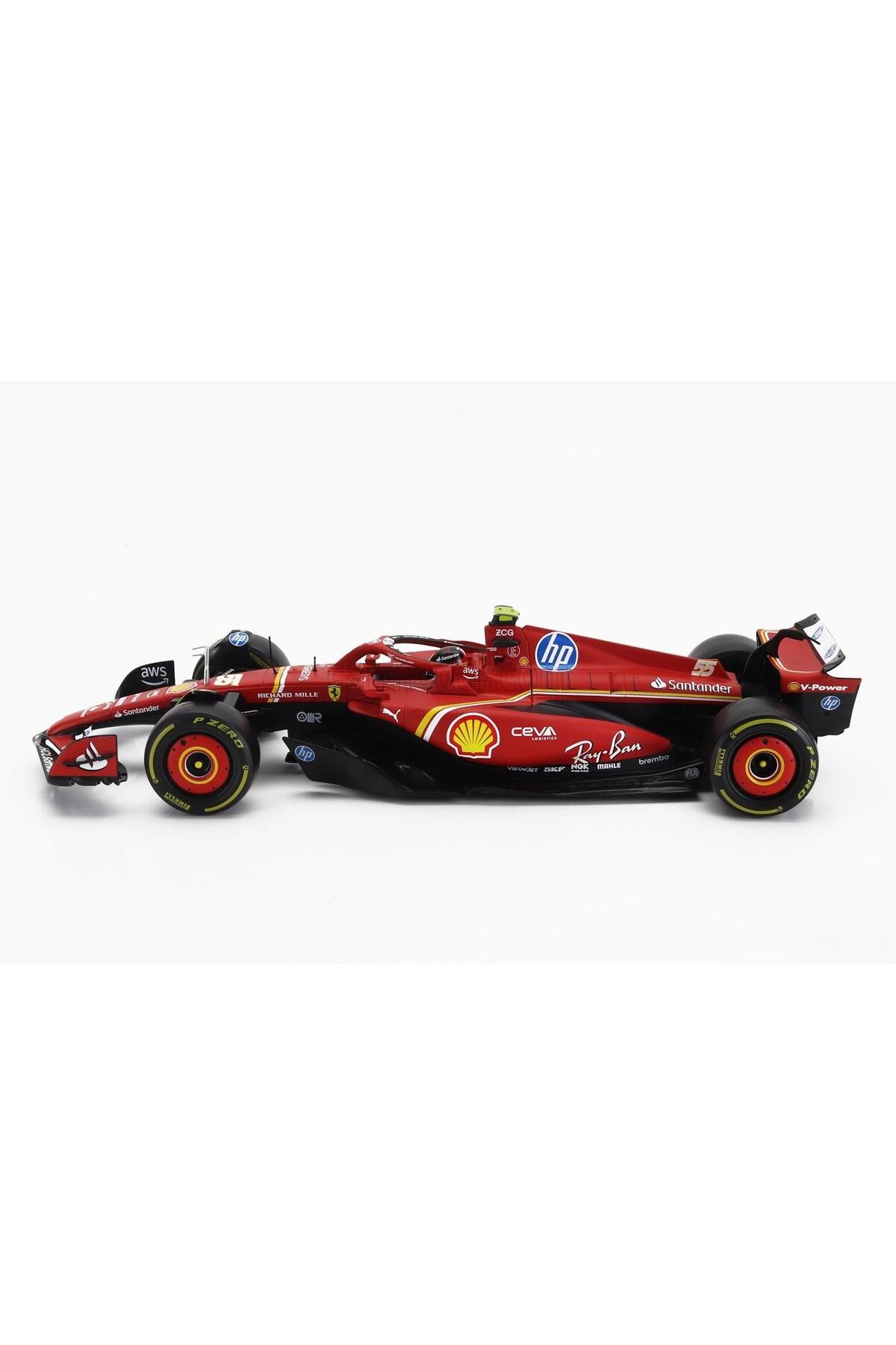 ماشین اسباب بازی BBURAGO 1 18 FERRARI F1 FORMULA RACE CARLOS SAINZ MODEL DIECAST Burago