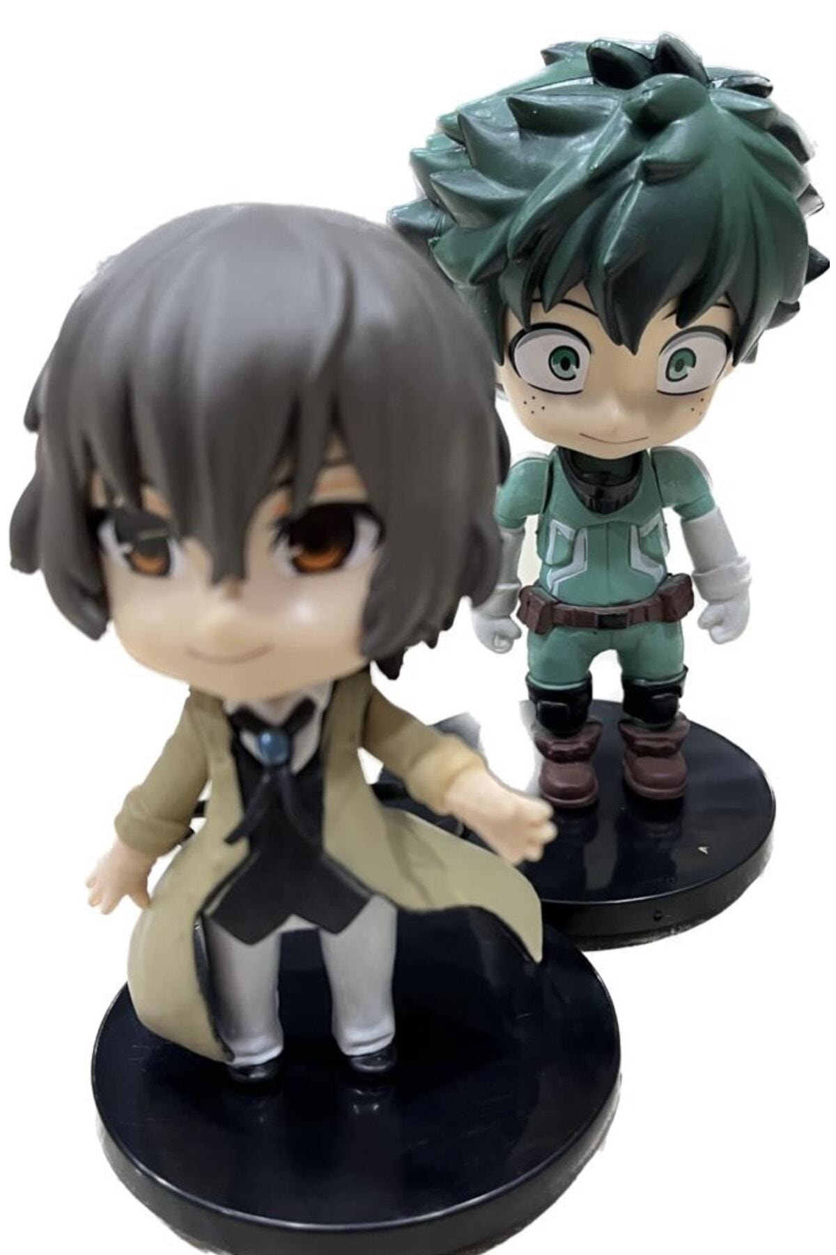 فیگور انیمه MY HERO ACADEMIA IZUKU MIDORIYA OSAMU DAZAI 10 سانتی متری پی وی سی اکشن دو + بسته هدیه از ترکیه oyuncakçı savaş & europe shop