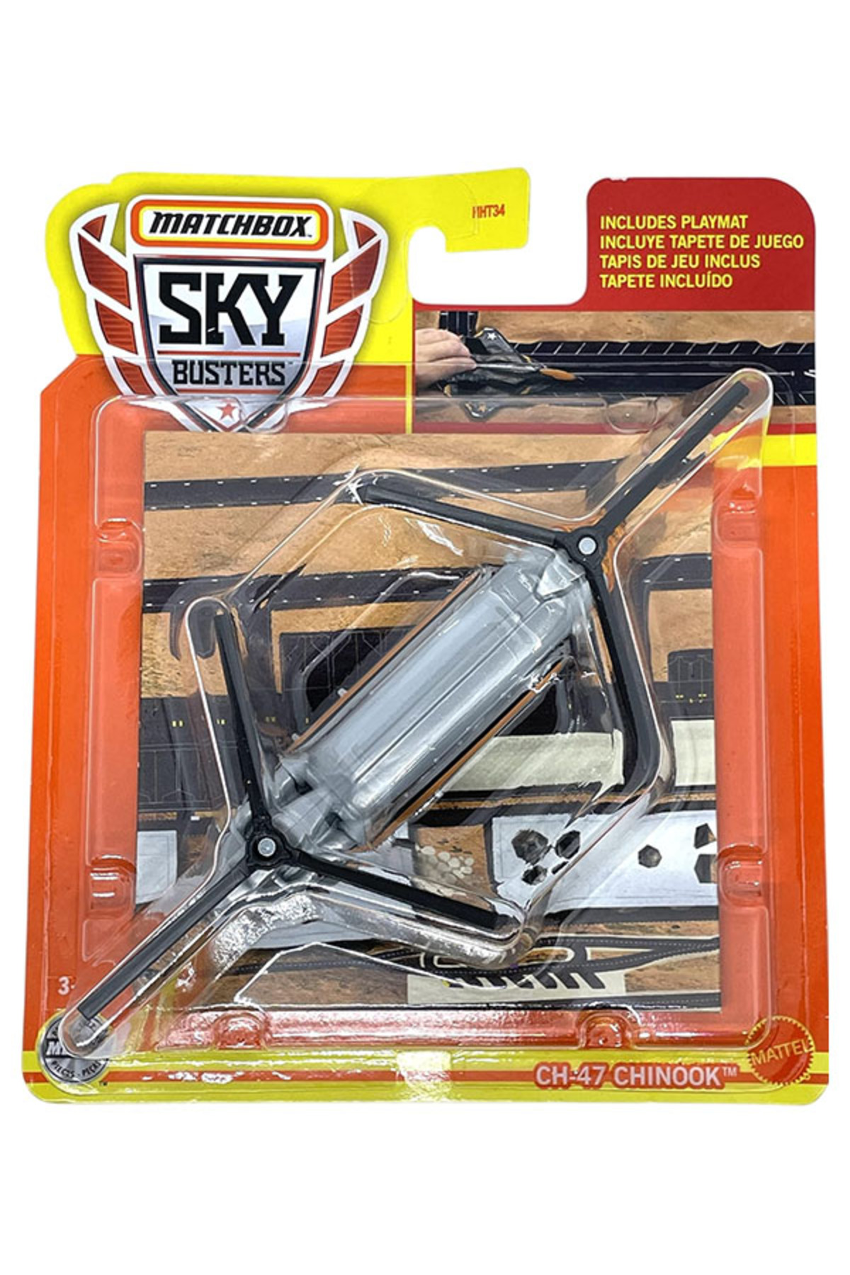 هلیکوپتر و هواپیمای اسباب بازی MATCHBOX SKY BUSTERS CH 47 CHINOOK از ترکیه HOT WHEELS