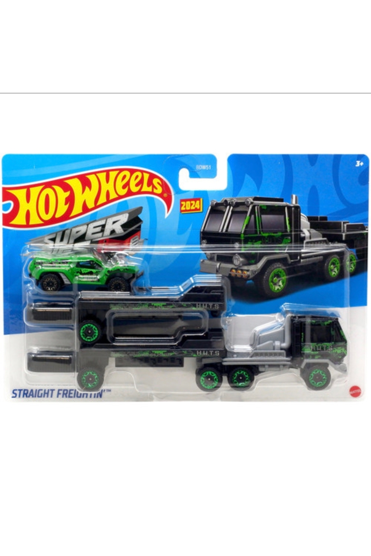 ماشین اسباب بازی حمل و نقل مستقیم SUPER RIGS در HVD97 از ترکیه HOT WHEELS
