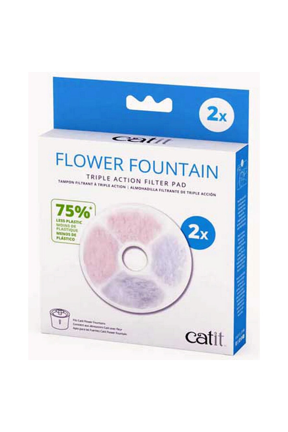 کارتریج یدکی آبخوری گربه، بسته ۲ عددی کاتیت Catit #43742,55600,50023 13