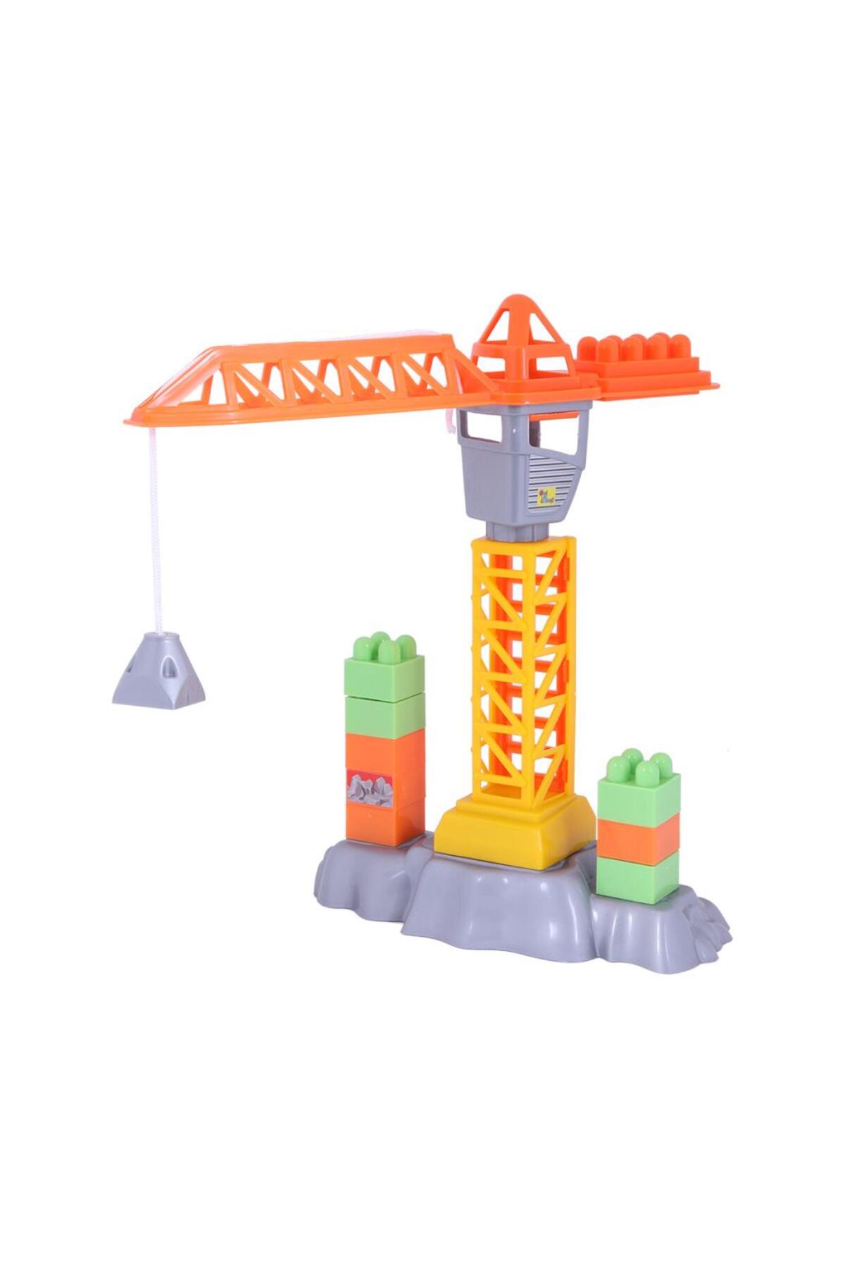 لگو و اسباب بازی های ساخت محور بلوک ساختمانی جرثقیل 44 قطعه از ترکیه Ogi Mogi Toys