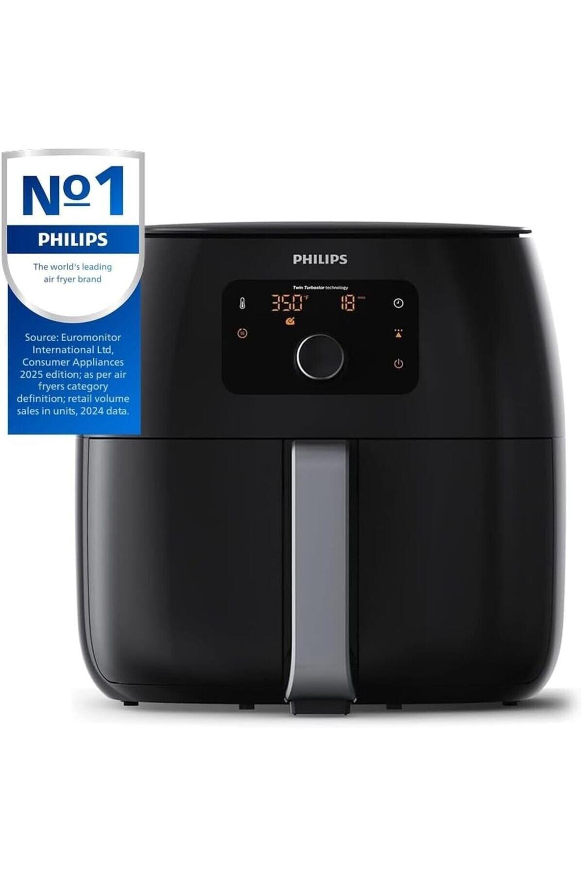 سرخ کن قدرتمندترین اجاق گاز درمز AIRFRYER SERIES XXL AVANCE COLLECTION 7.3 لیتری بدون روغن 2225 وات اورجینال Philips