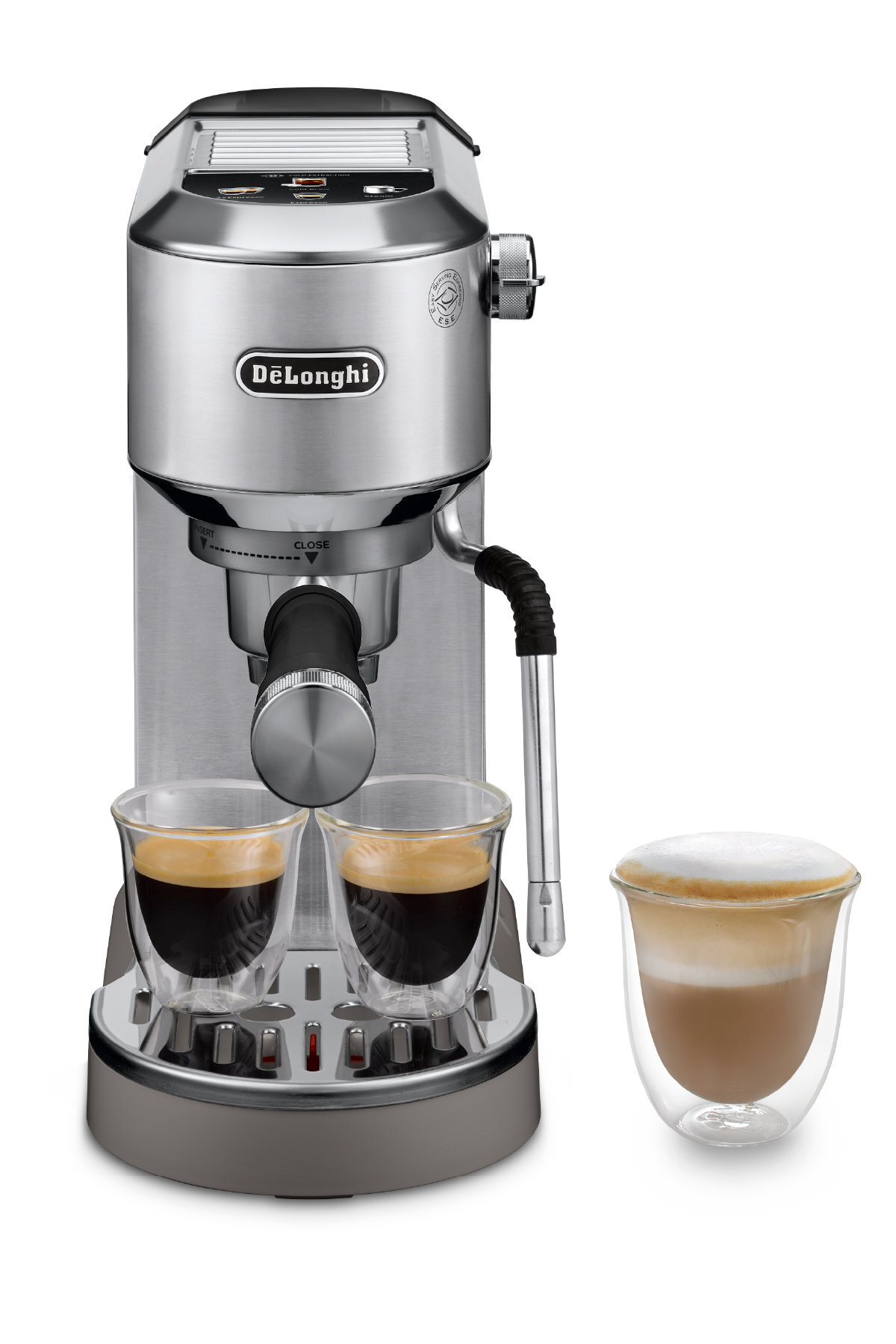 دستگاه اسپرسو و کاپوچینو قهوه ساز دستی DEDICA DUO EC890.M اورجینال Delonghi