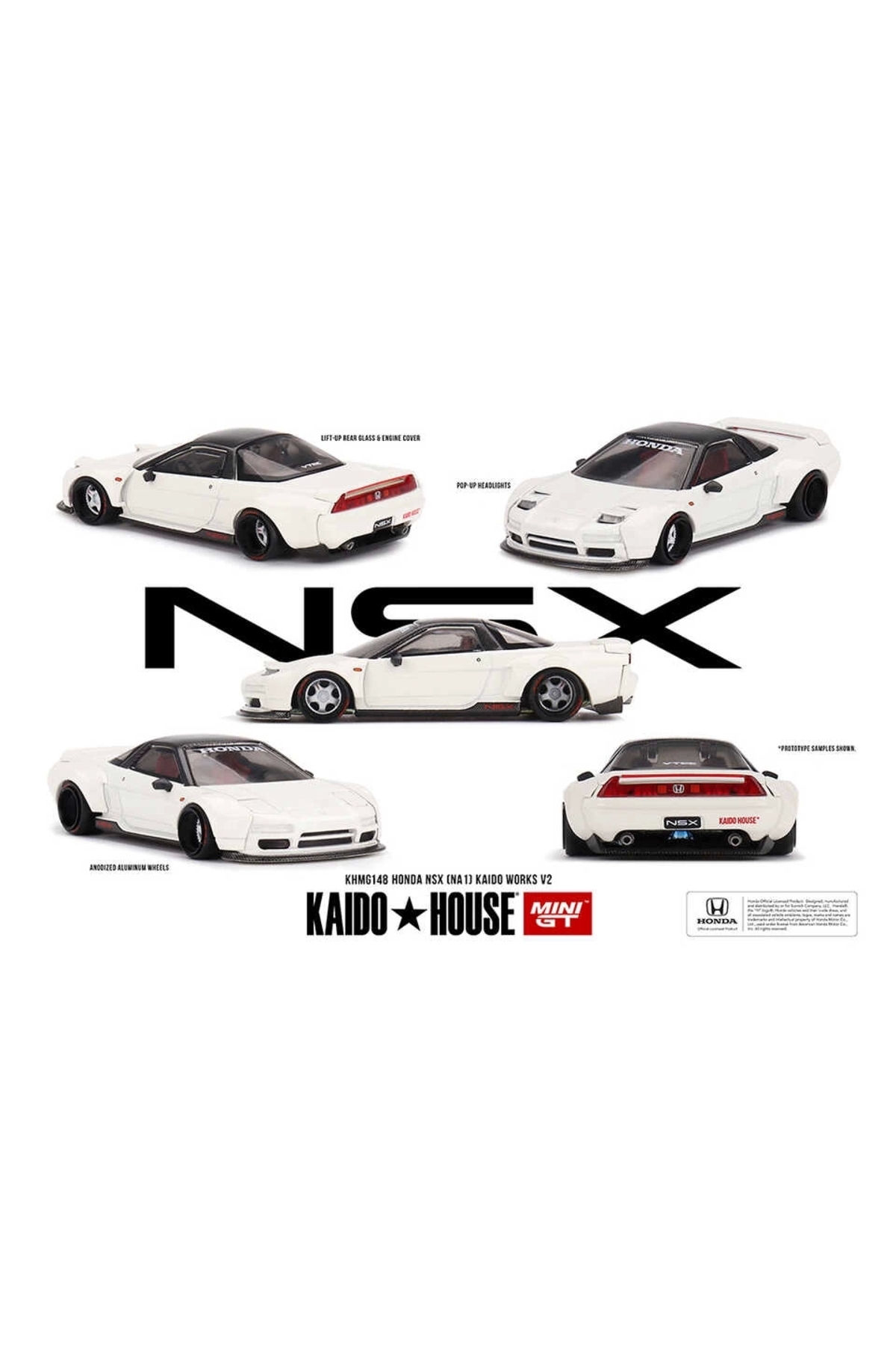 مدل خودرو 164 KAIDOHOUSE HONDA NSX NA1 KAIDO WORKS V2 KHMG148 از ترکیه Genel Markalar