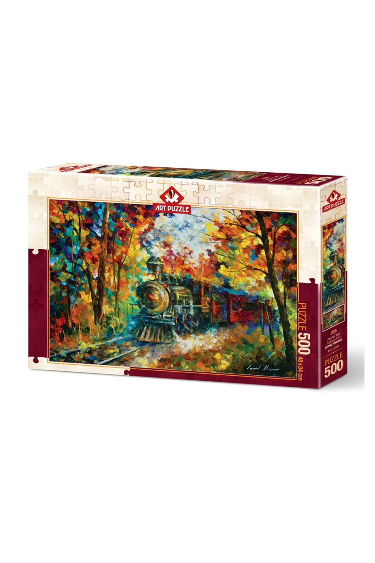 پازل 500 قطعه قطار پاییز 5096 اورجینال ارت Art Puzzle