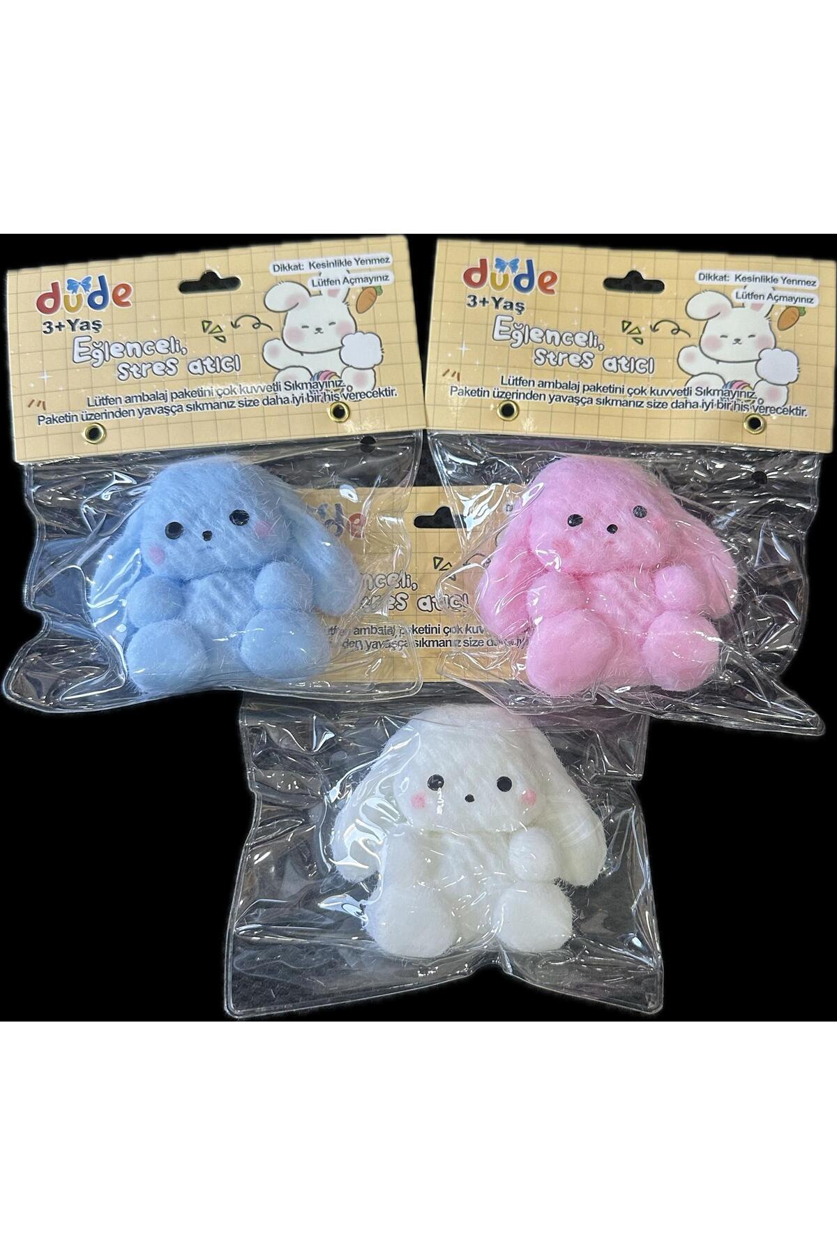 اسباب بازی های فیگور دیگر ست ژل نرم 3 COLORS TOGETHER RABBIT SUKUSHI SQUISHY 8 سانتی متری Online