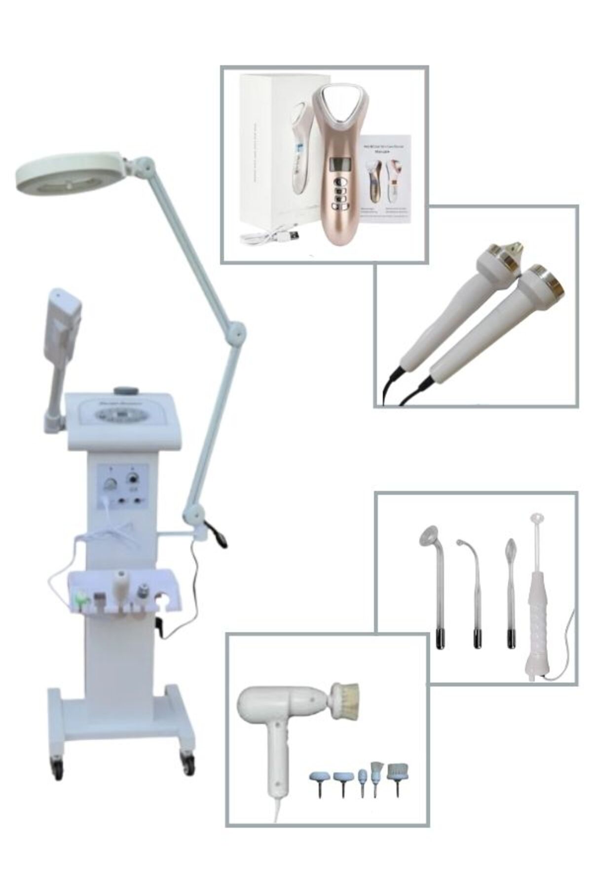 دستگاه شستشوی صورت 10 عملکرد مراقبت از پوست اورجینال anka lazer