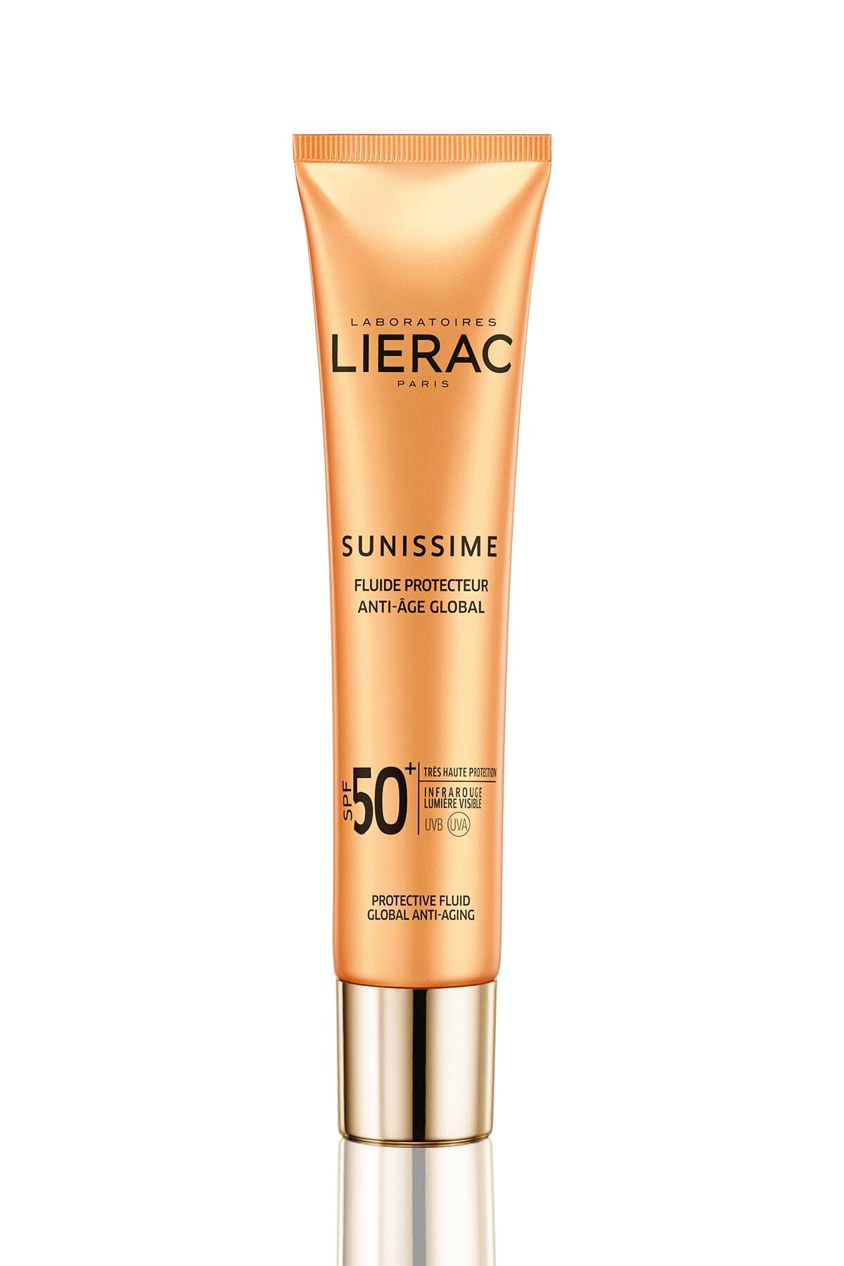 Lierac کرم ضد آفتاب SPF 50+ منطقه دکولته با گارانتی ضد پیری جهانی