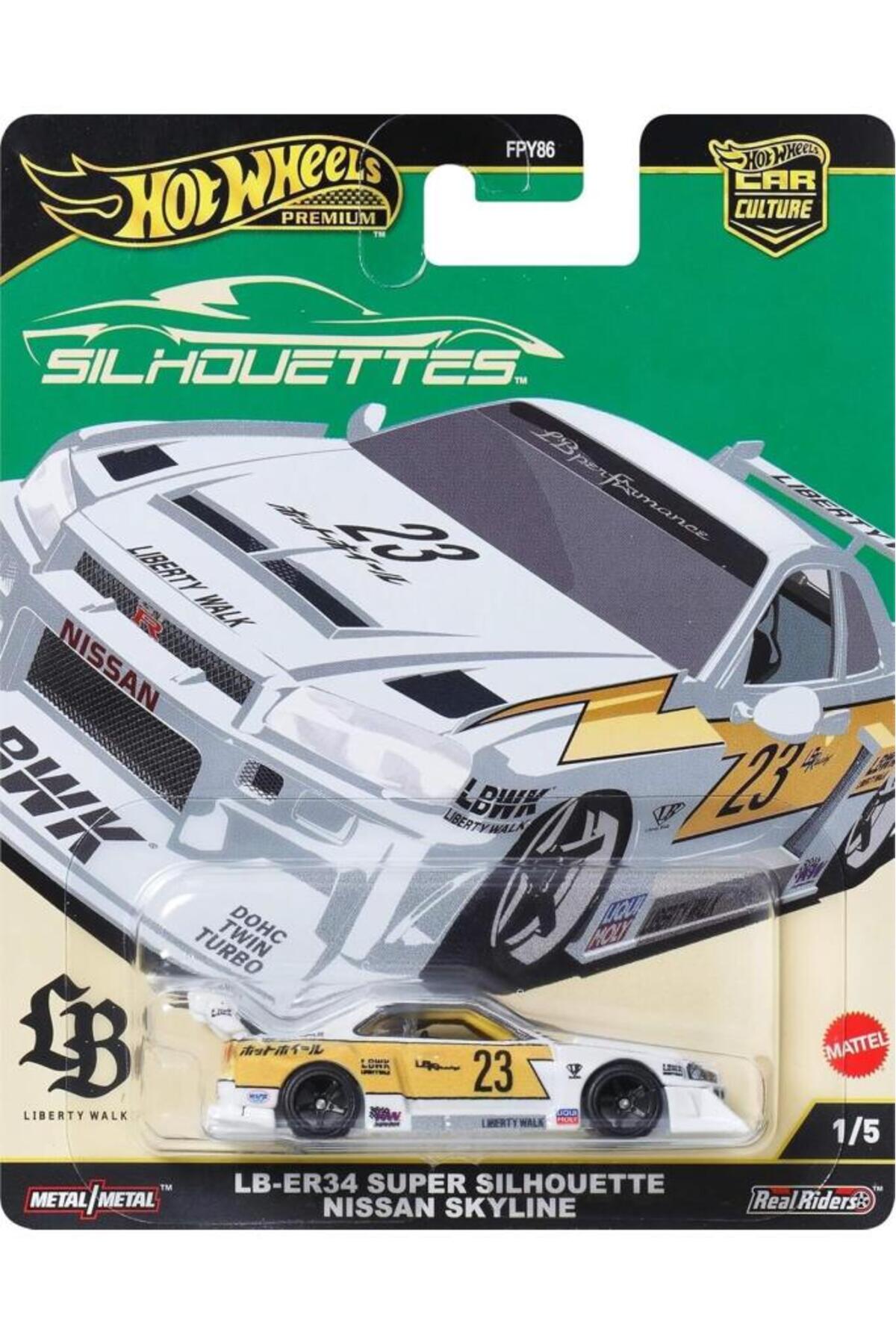 ماشین اسباب بازی CAR CULTURE PREMIUM NISSAN SKYLINE FPY86 JBK59 HOT WHEELS