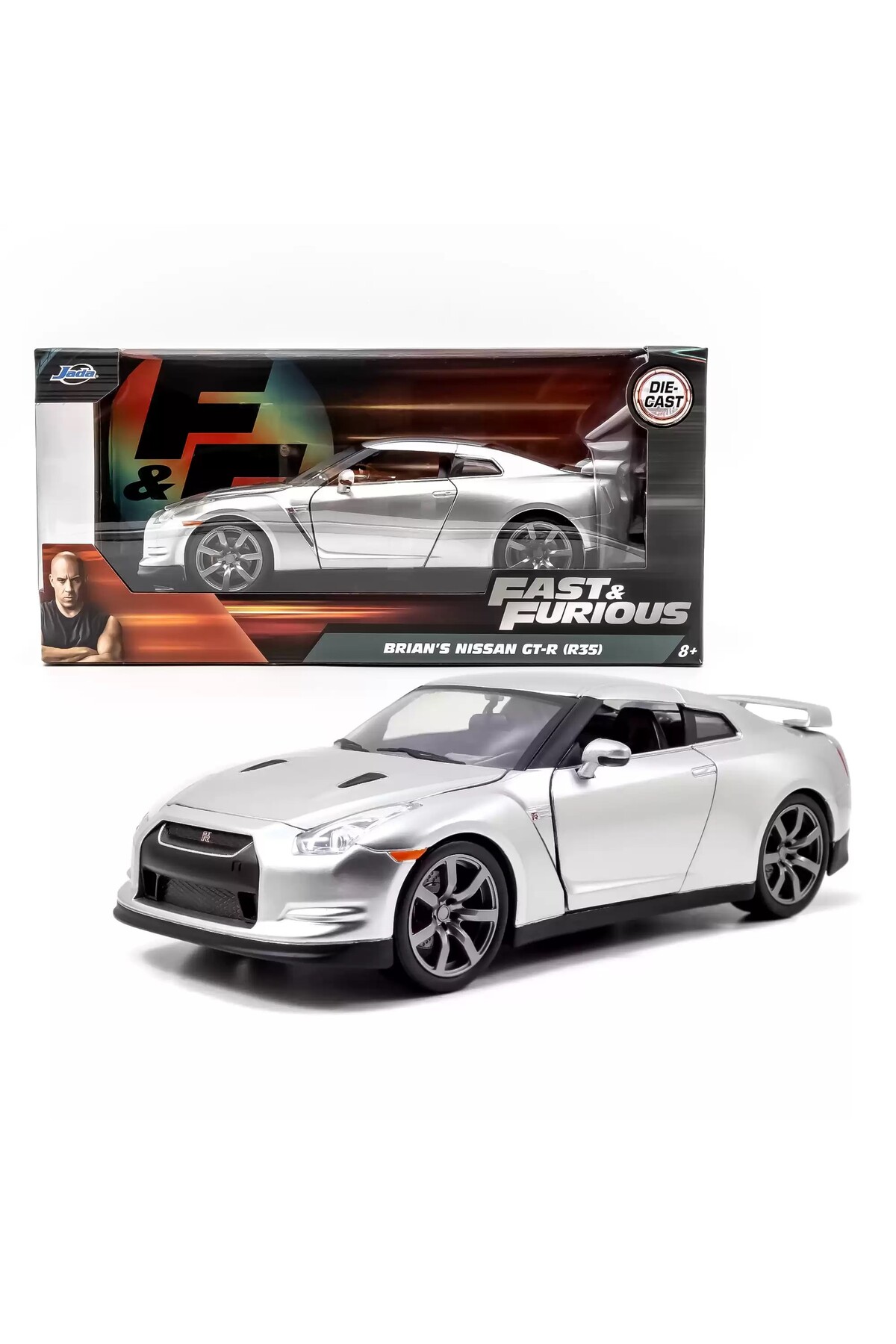 مدل خودرو 1 24 برایان نیسان GTR R35 اورجینال Jada