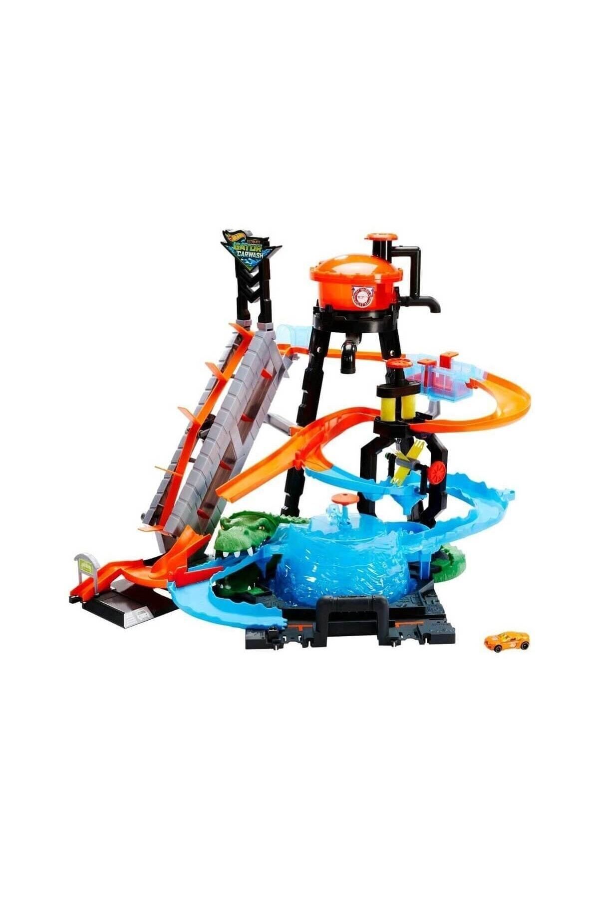 ماشین اسباب بازی اتومبیل هایی که تمساح رنگ را تغییر می دهند FTB67 هات ویلز اورجینال HOT WHEELS
