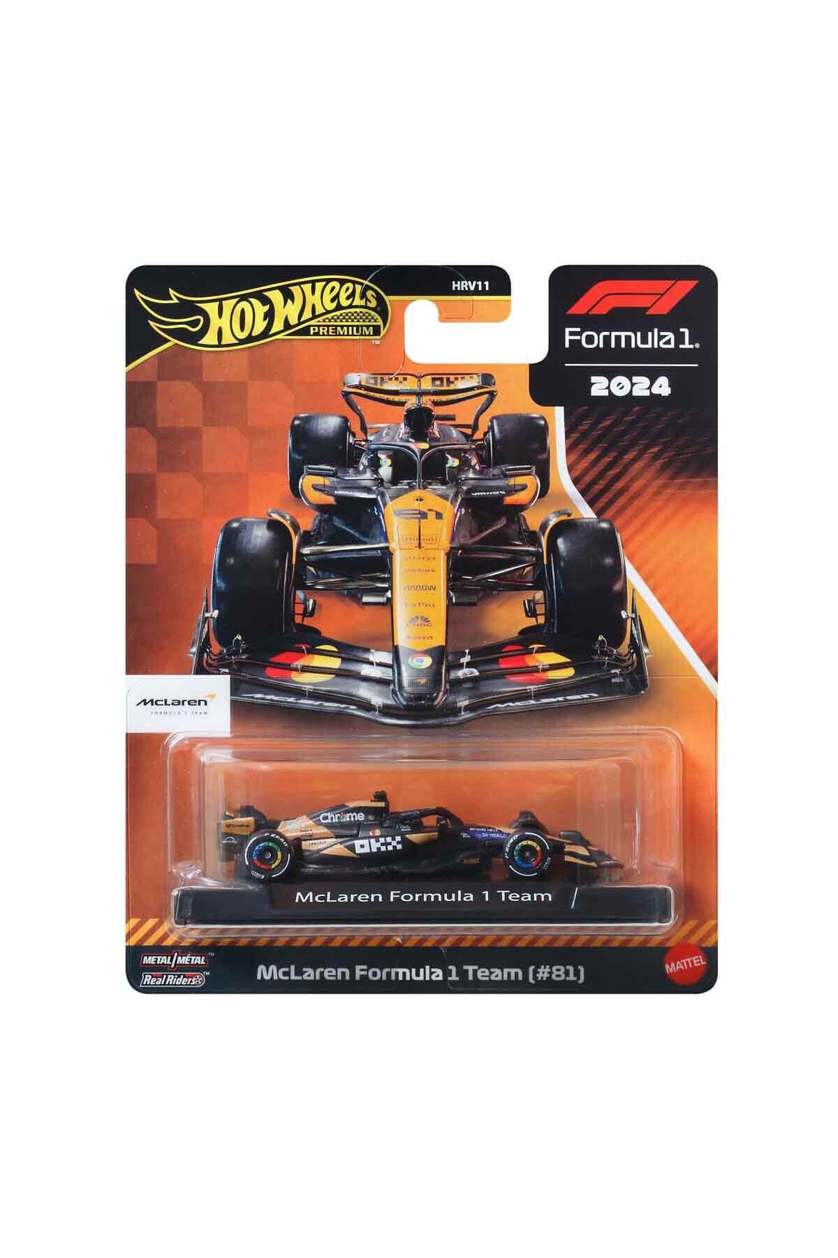ماشین اسباب بازی پکیج تک مسابقه فرمول 1 ممتاز HRV11 تیم مکلارن JBM25 از ترکیه HOT WHEELS