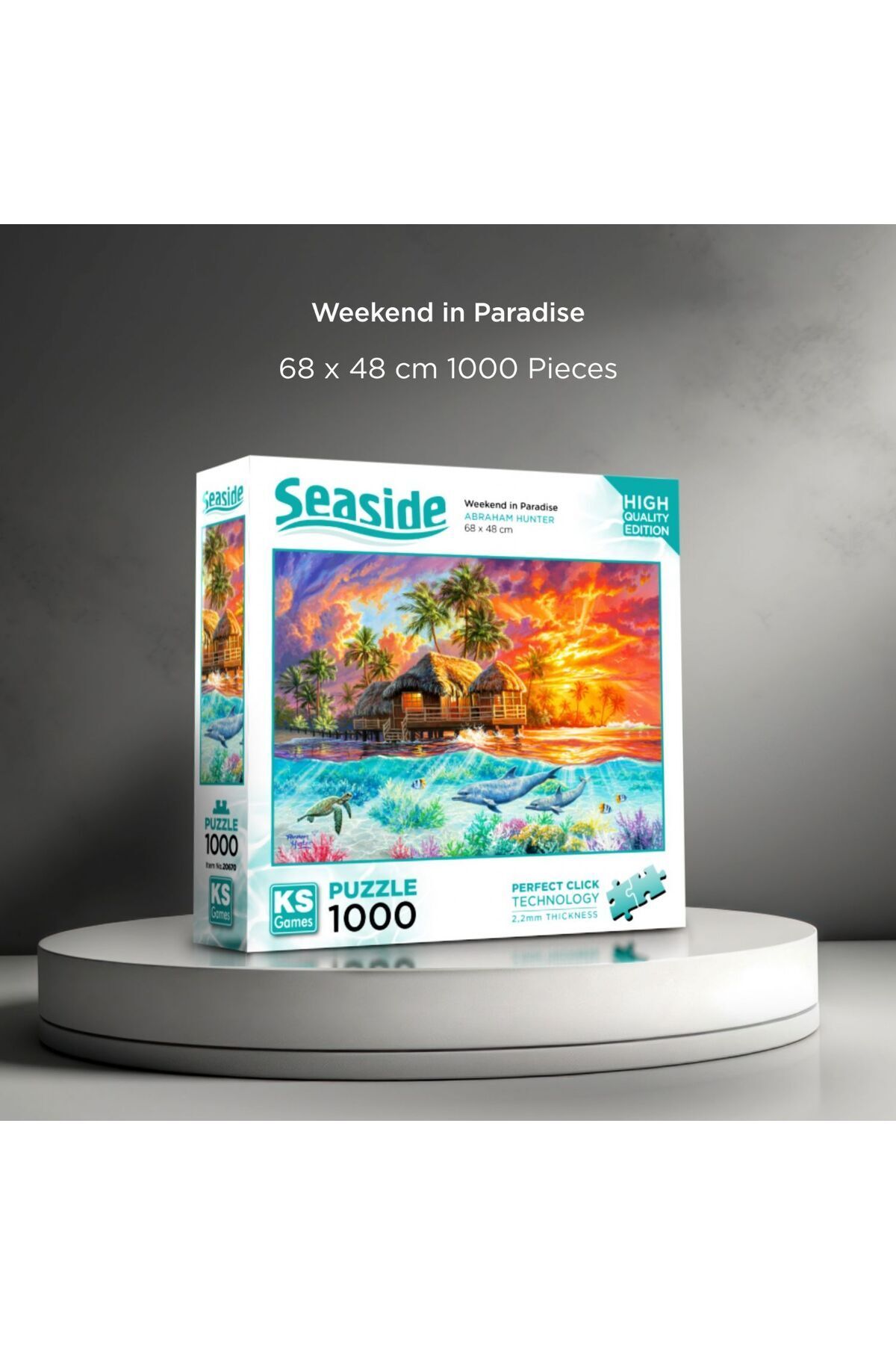 پازل 1000 قطعه بهشت در آخر هفته اورجینال Ks Games