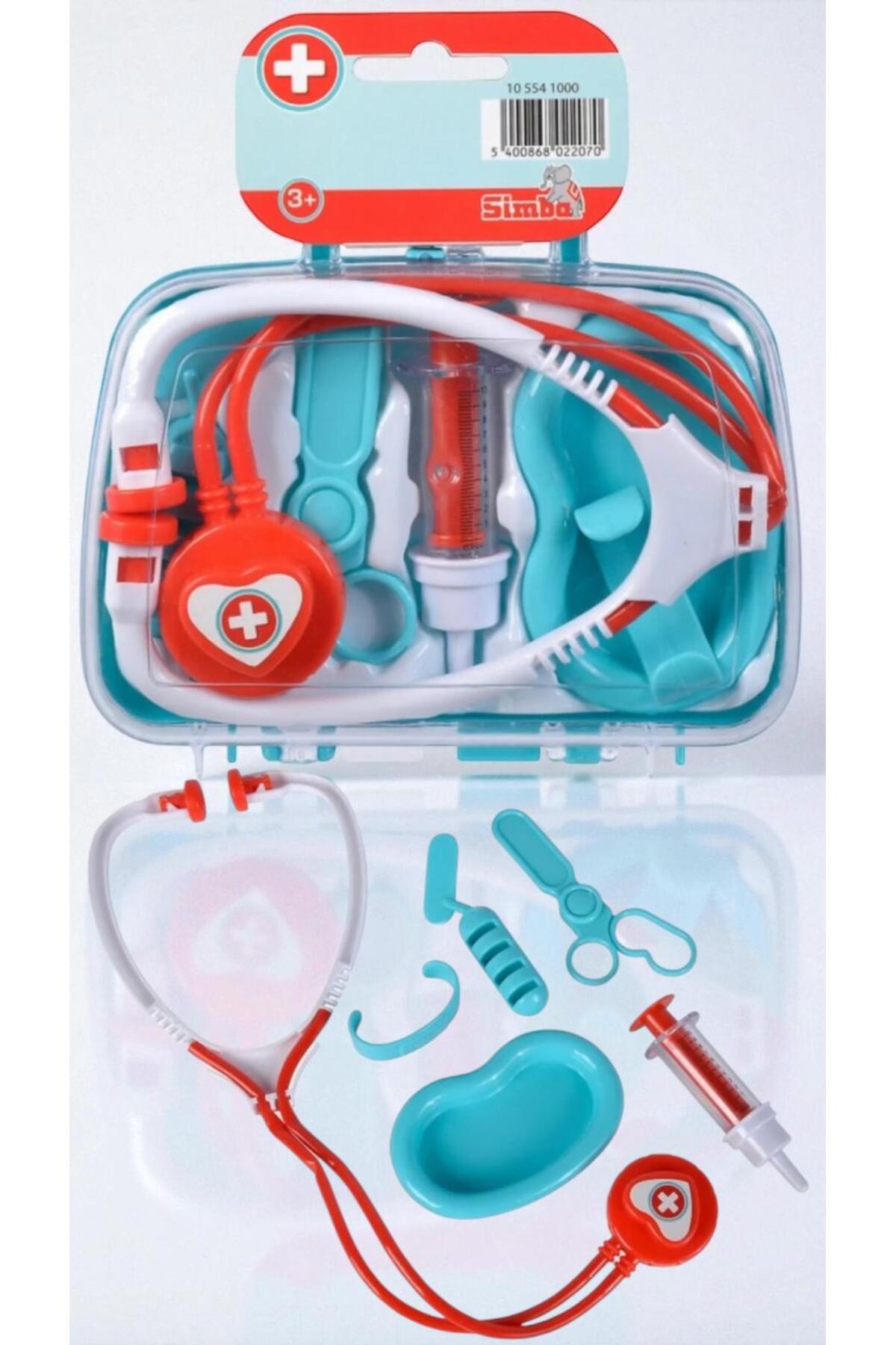 عروسک های اسباب بازی و لوازم جانبی کیسه معاینه TOY DOCTOR SET 22070 A-T AYZE-TRENDY
