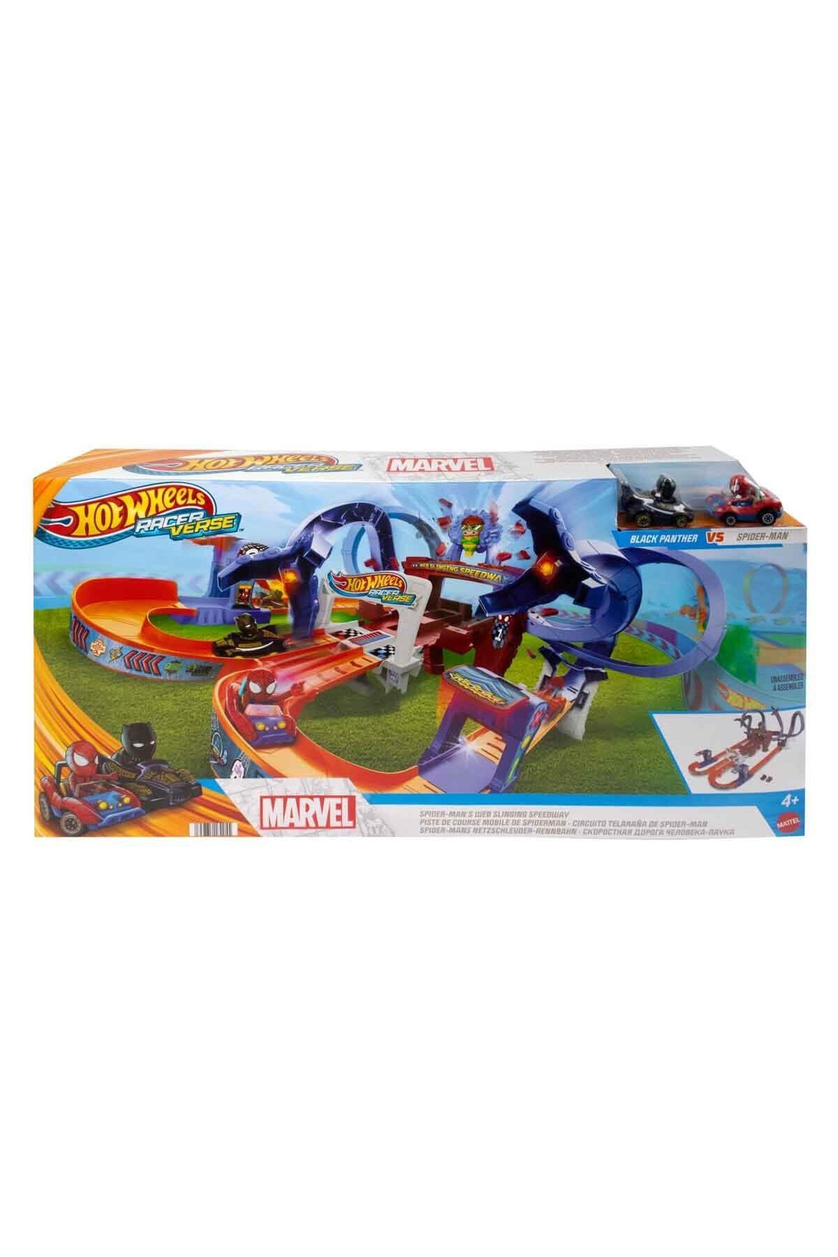 اسباب بازی های فیگور دیگر مجموعه آهنگ HPL34 RACERVERSE MARVEL از ترکیه HOT WHEELS