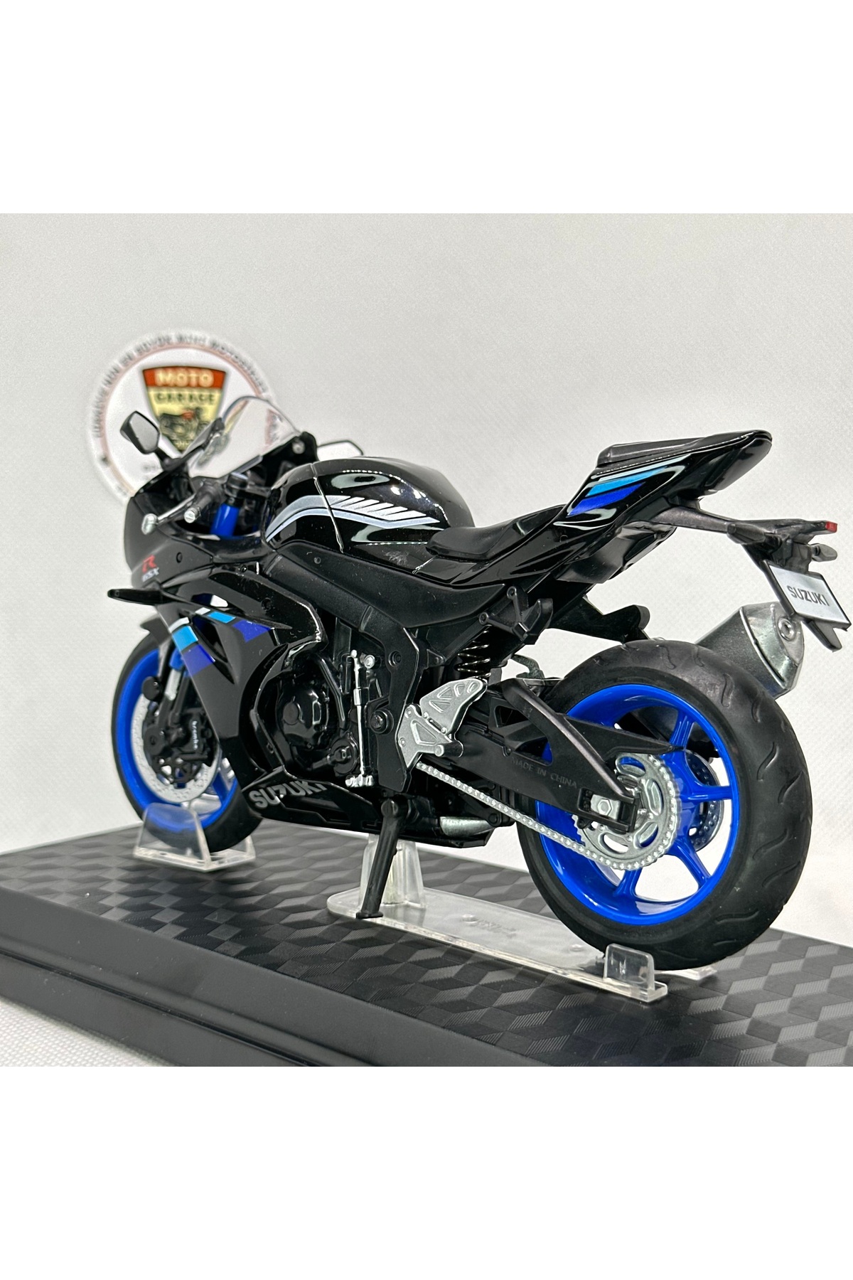 مدل خودرو موتورسیکلت سوزوکی GSX R1000 1:12 دیکست اورجینال Maisto Diecast