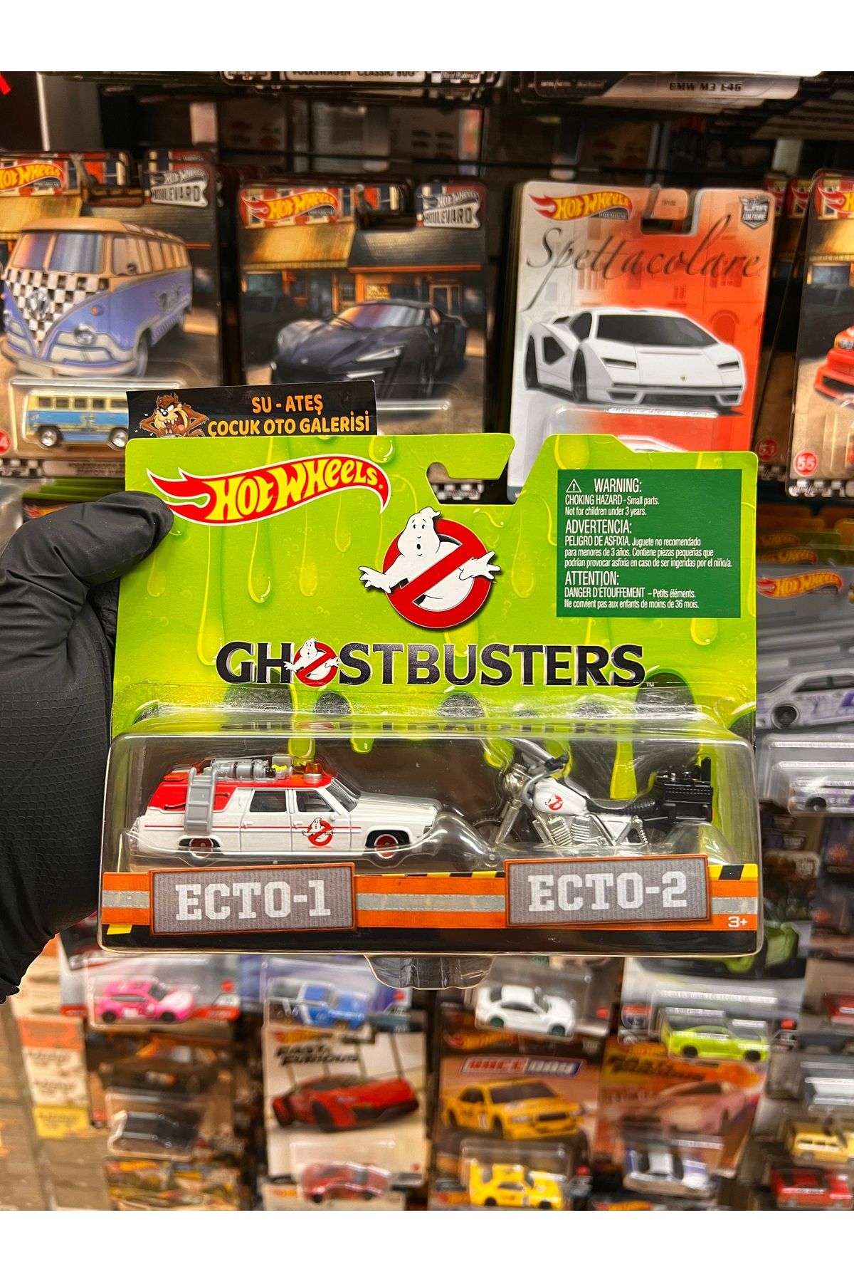 ماشین اسباب بازی GHOSTBUSTERS ECTO 1 2 از ترکیه HOT WHEELS