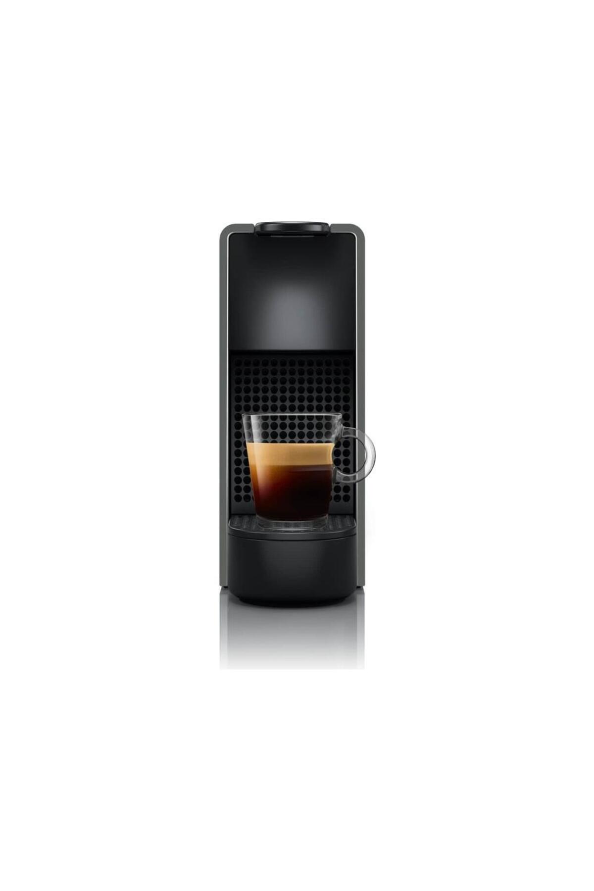 دستگاه اسپرسو و کاپوچینو قهوه ساز کپسولی اسنزا MINI C 30 GREY اورجینال Nespresso