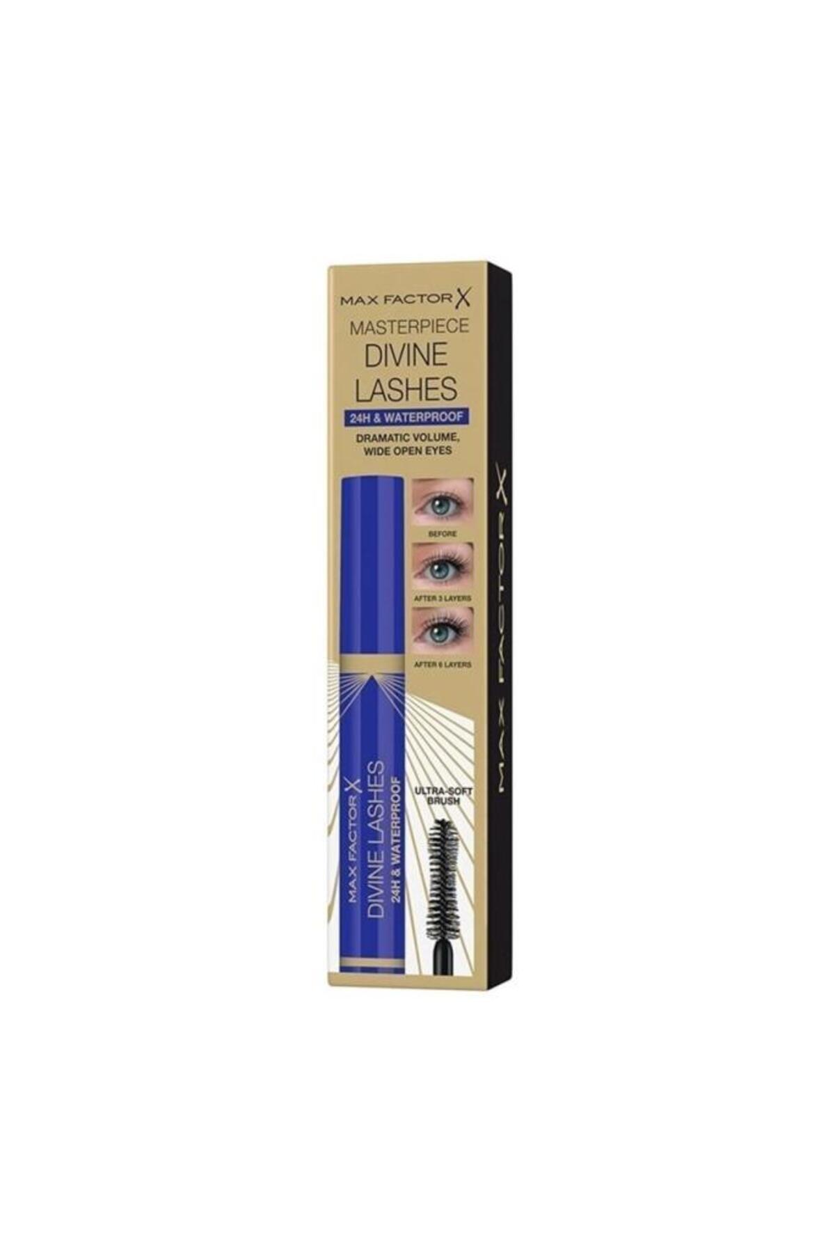 ریمل ضدآب ماکس فاکتور مدل Divine Lashes با حجم دهنده و رنگ مشکی مکس فاکتور Max Factor