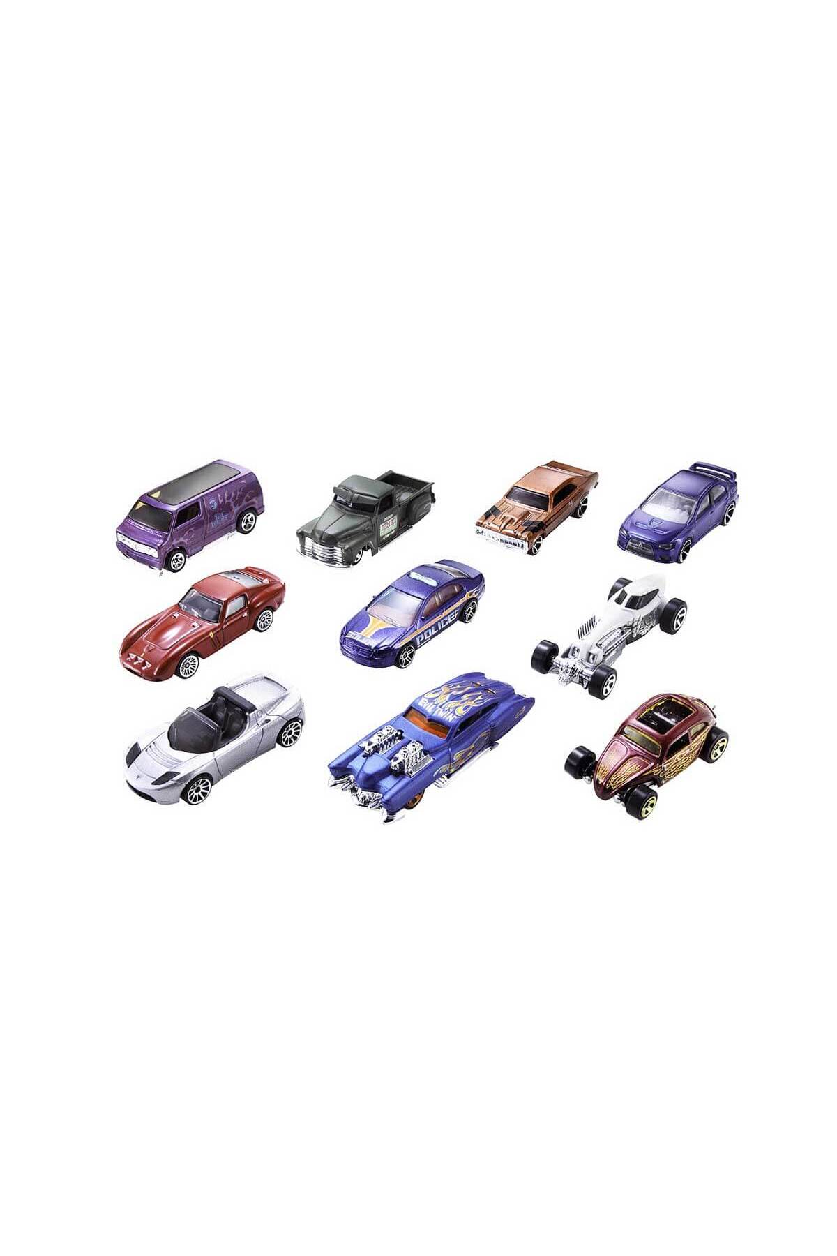 ماشین اسباب بازی 10 CAR مخلوط هات ویلز اورجینال HOT WHEELS
