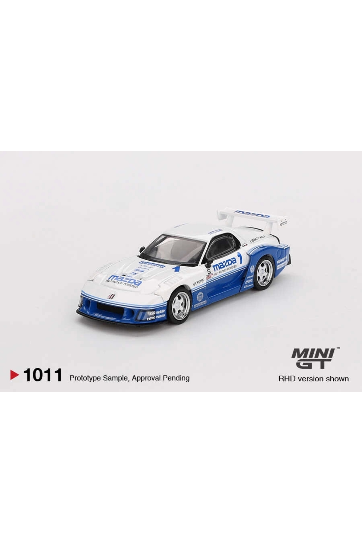 مدل خودرو MAZDA RX 7 LB SUPER SILHOUETTE IMSA 1011 اورجینال mini gt