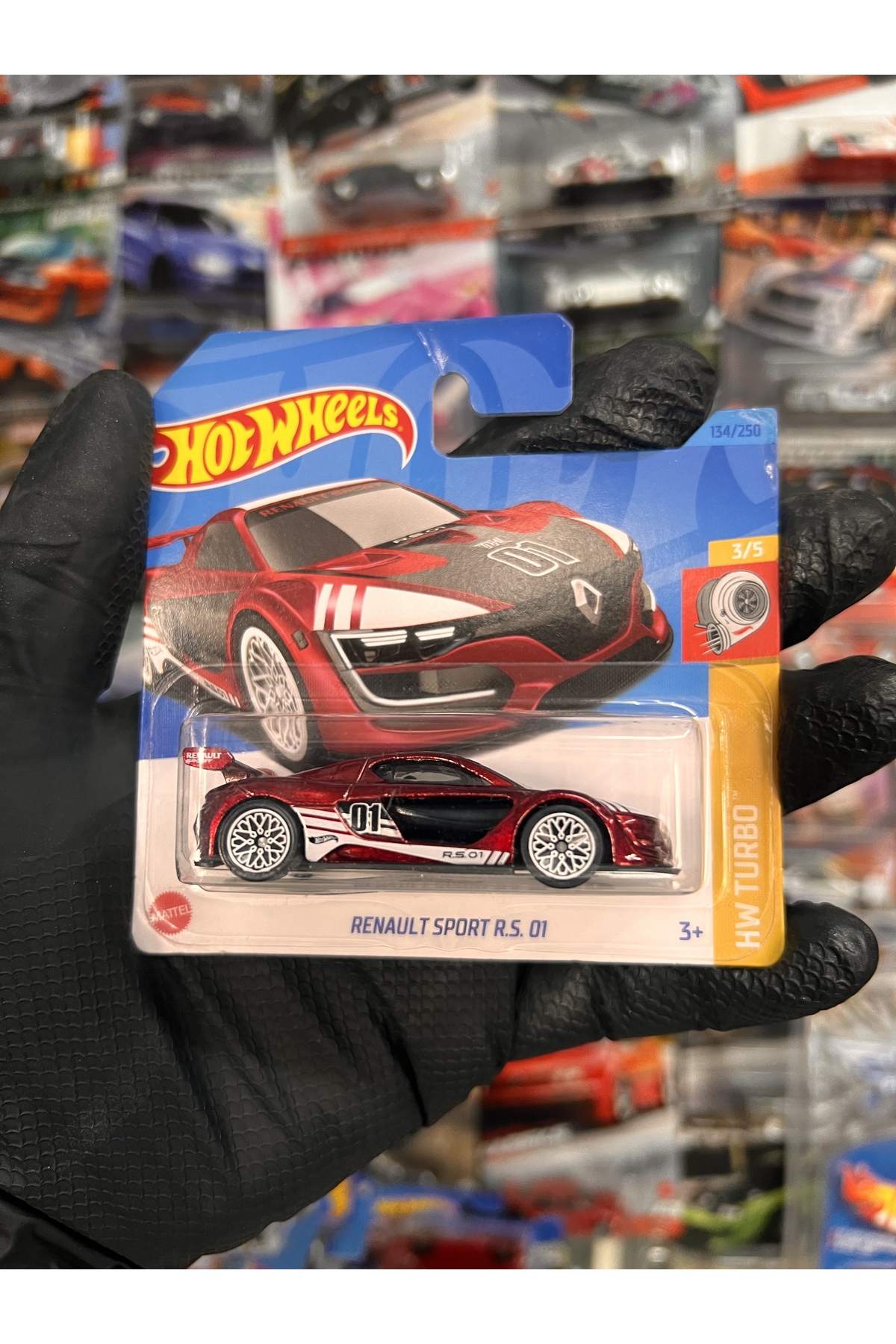 ماشین اسباب بازی STH SUPER TREASURE HUNT RENAULT SPORT R.S01 از ترکیه HOT WHEELS
