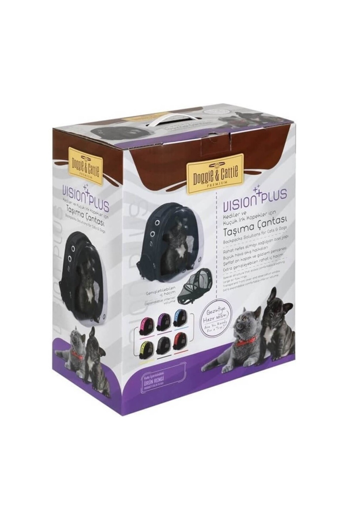 کوله‌پشتی حمل حیوانات داگی Doggie Cattie توری، قرمز، ۴۰×۳۰×۳۵ سانتی‌متر
