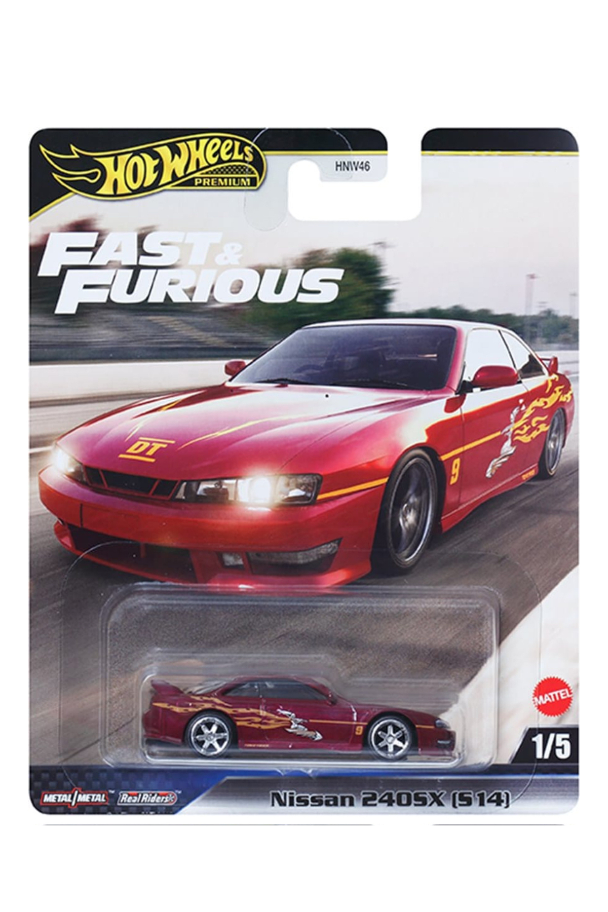 ماشین اسباب بازی سریع و خشمگین پریمیوم نیسان 240SX S14 از ترکیه HOT WHEELS