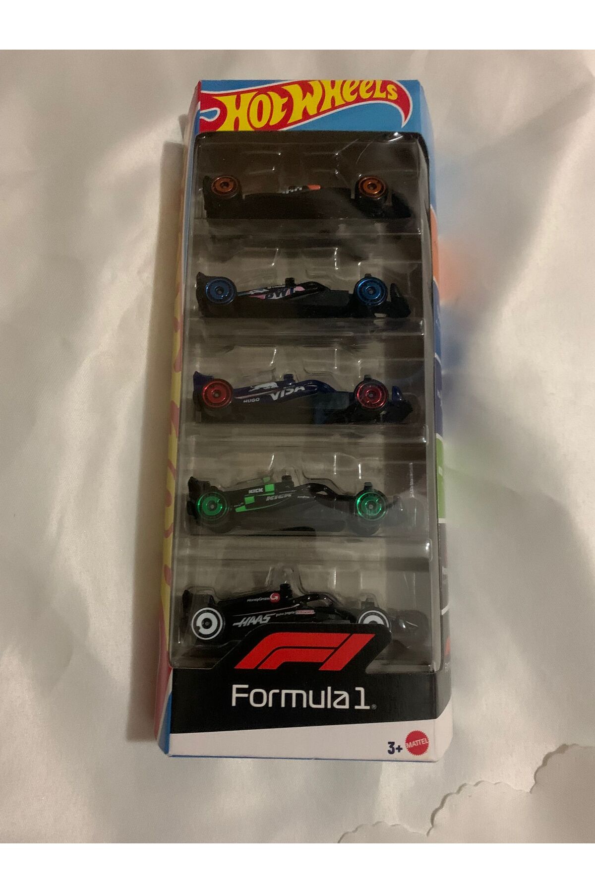ماشین اسباب بازی مجموعه 5 تایی HOW WHEELS FORMULA 1 – CARS METAL DIECAST سری ویژه از ترکیه HOT WHEELS