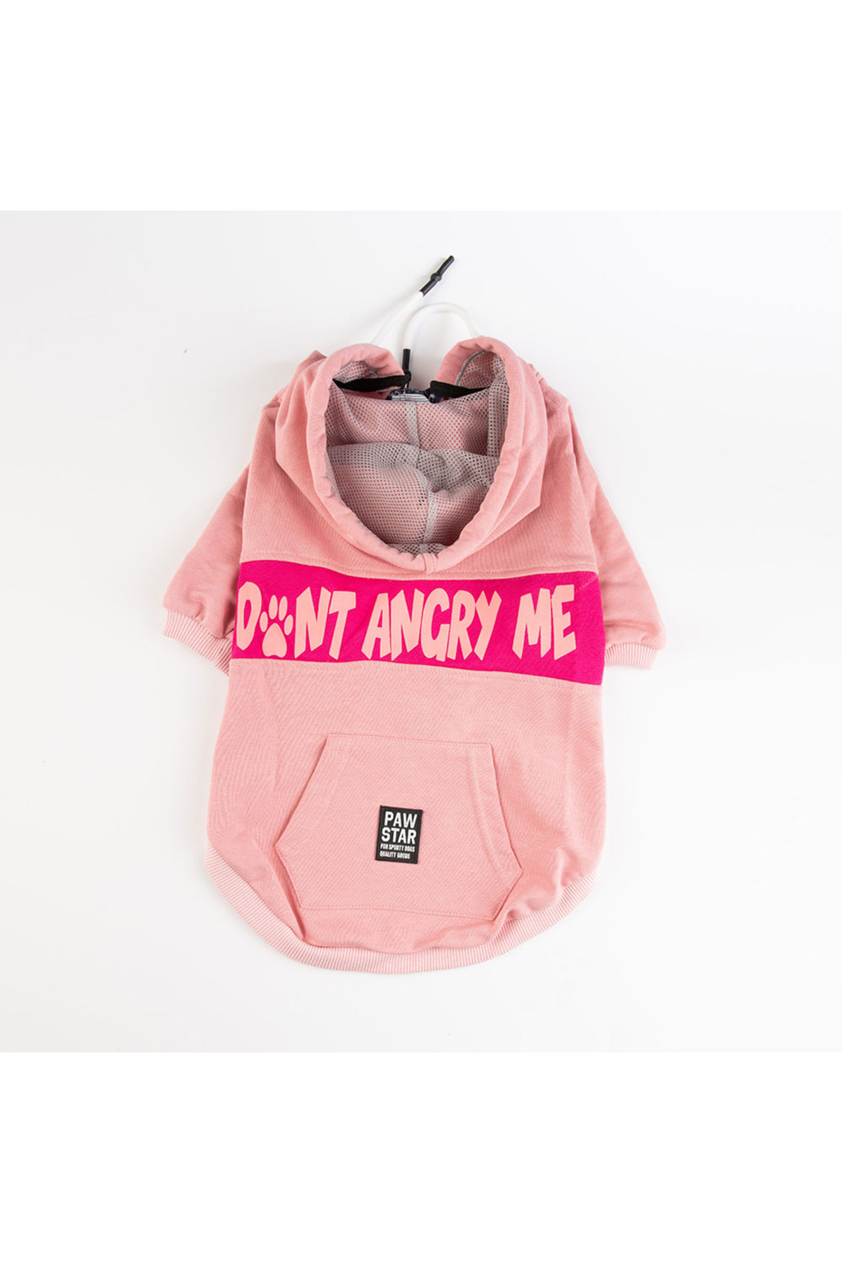 ژاکت سگ پاواستار Pawstar طرح Angry Dog، صورتی، مدل AD2320