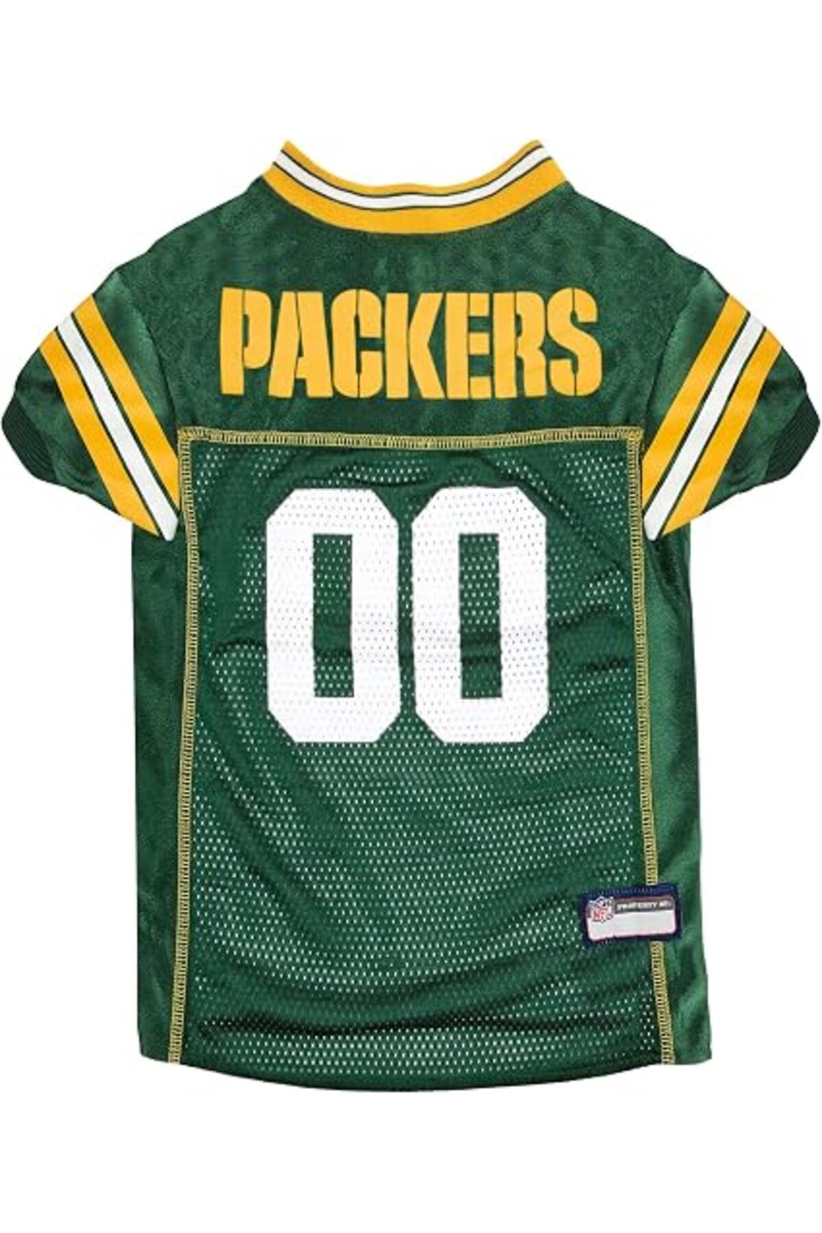 پیراهن سگ پتس فرست Pets First، طرح NFL Green Bay Packers، چندرنگ، سایز XX-Large
