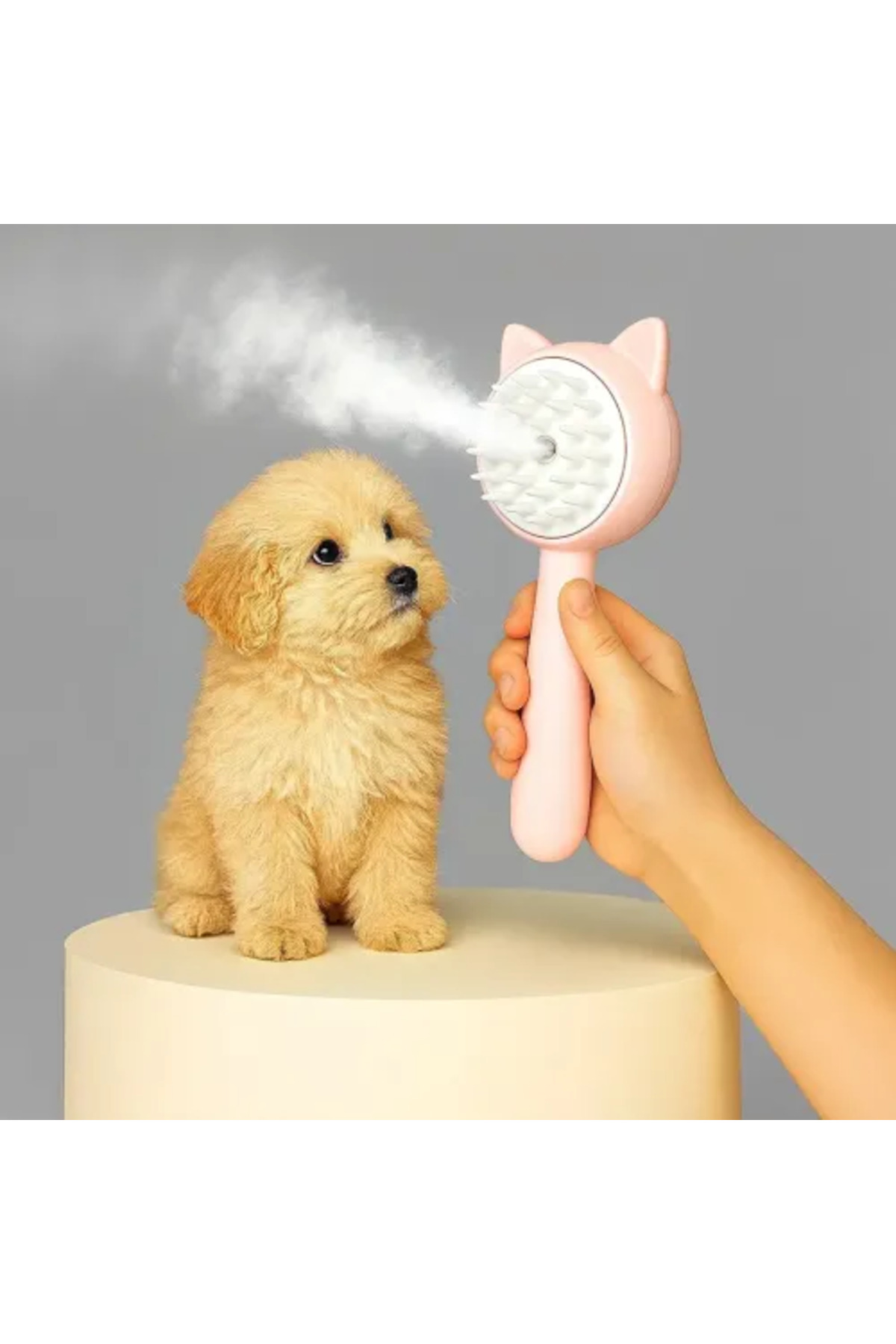برس ماساژ بخاردار برای گربه و سگ، مدل 10045883