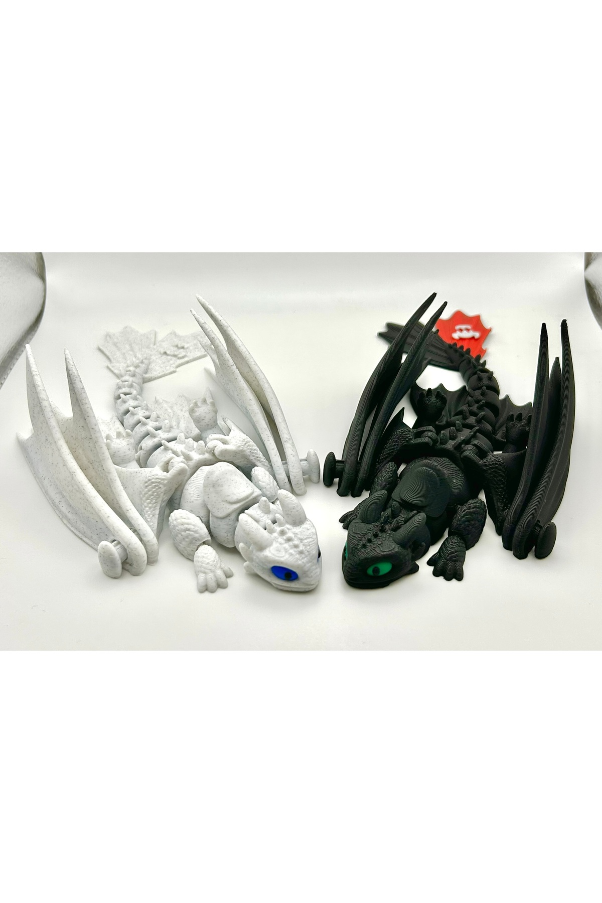 فیگور HOW TO TRAIN YOUR DRAGON TOOTHLESS TOY NIGHT FURY ست ۲ تایی از ترکیه RdgTech