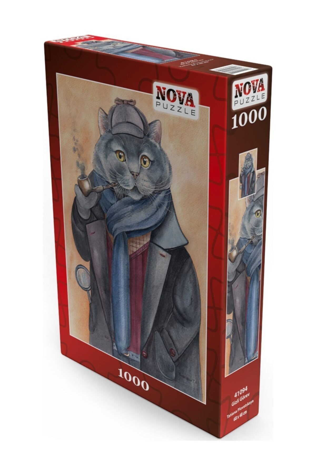 پازل مأموریت پنهان نوا 1000 قطعه گربه کارآگاه اورجینال Nova Puzzle