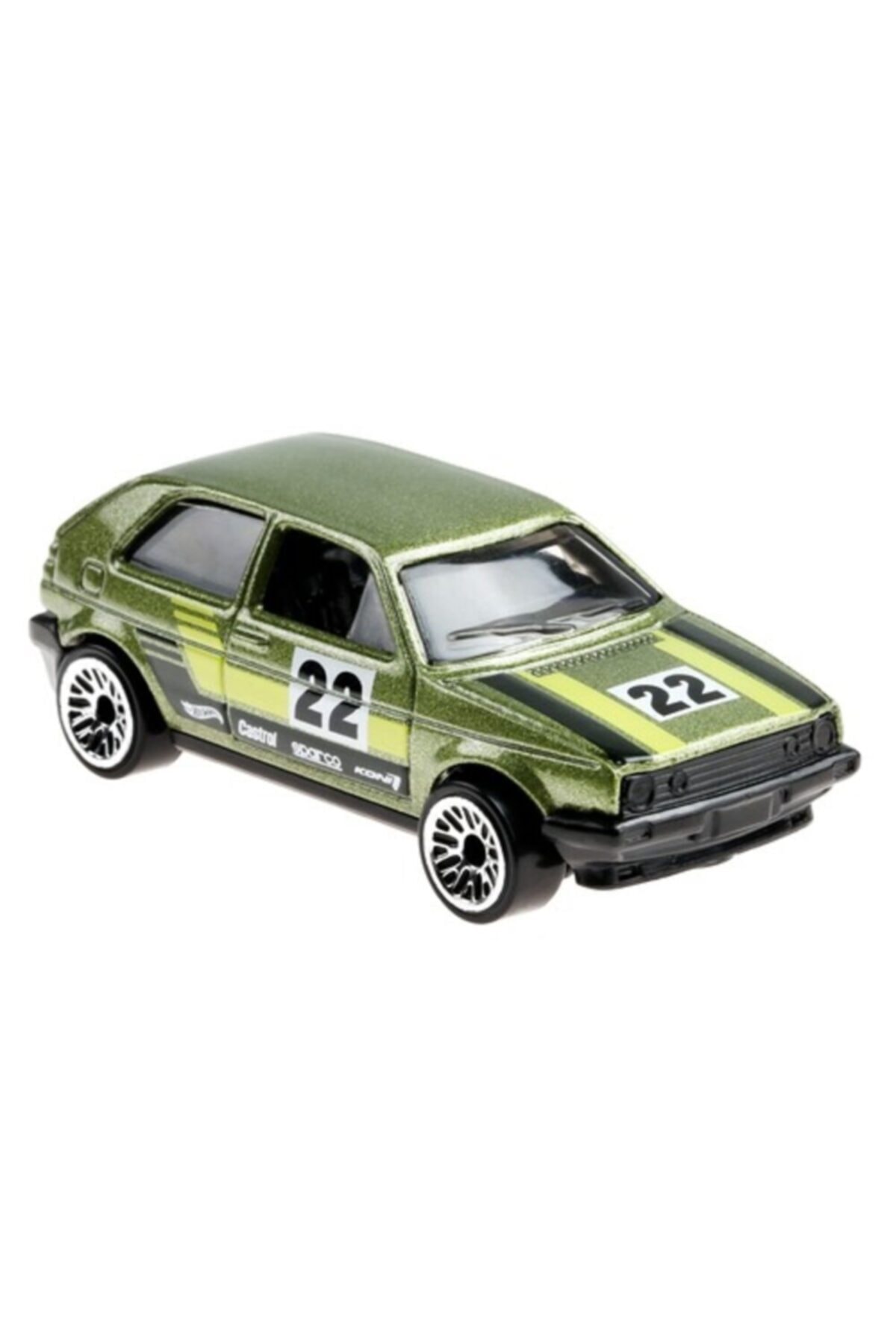 ماشین اسباب بازی سریال CULT RACERS VOLKSWAGEN GOLF MK2 GRP20 هات ویلز اورجینال HOT WHEELS